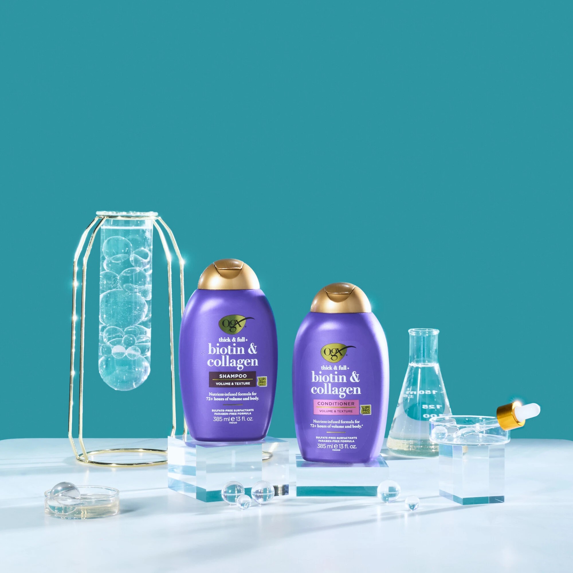 7 OGX Thick & Full+ Biotin & Collagen Shampoo 385ml, 7 of 9