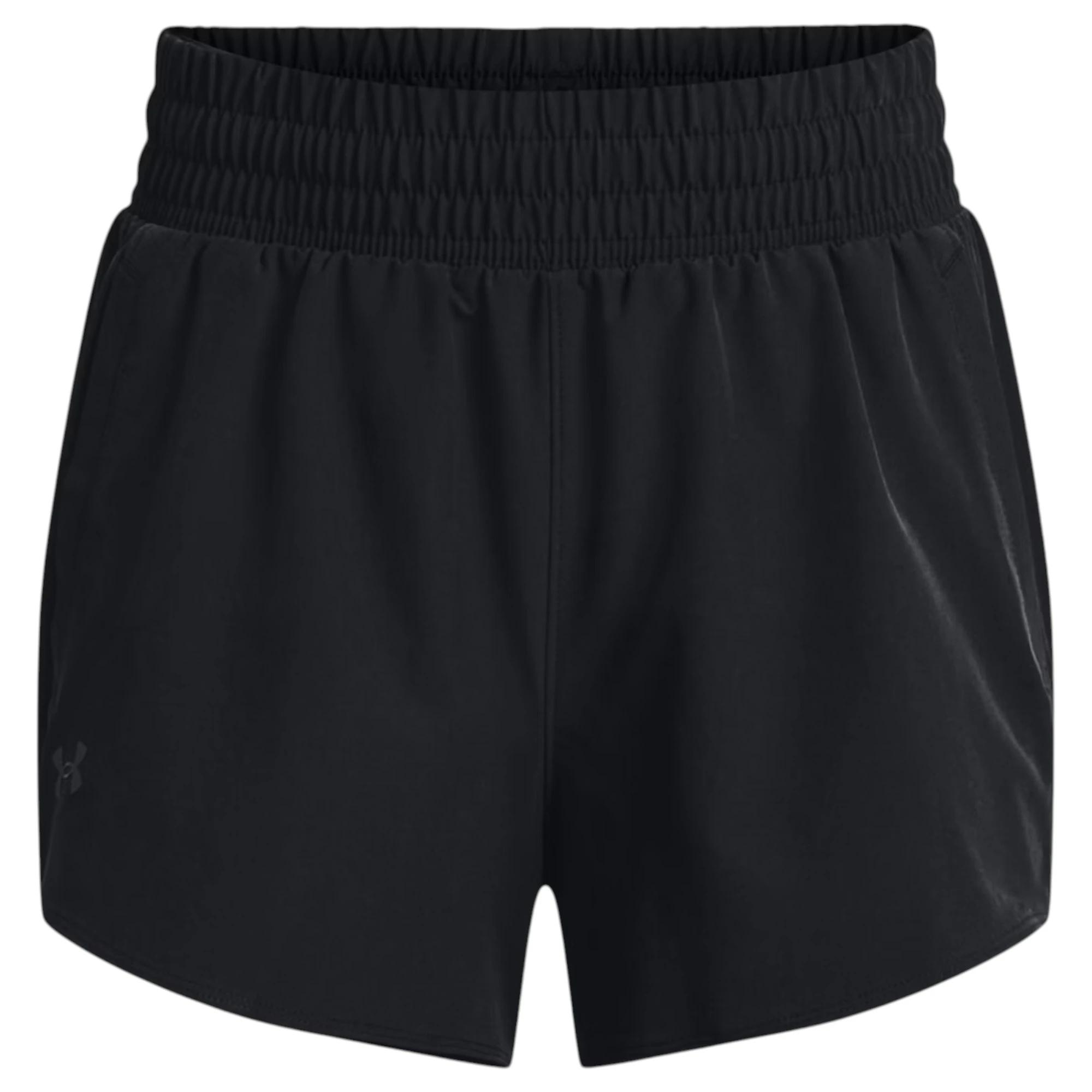 1 Under Armour Womens Vanish Black 3 Inch Athletic Shorts BLACK, 1 of 7