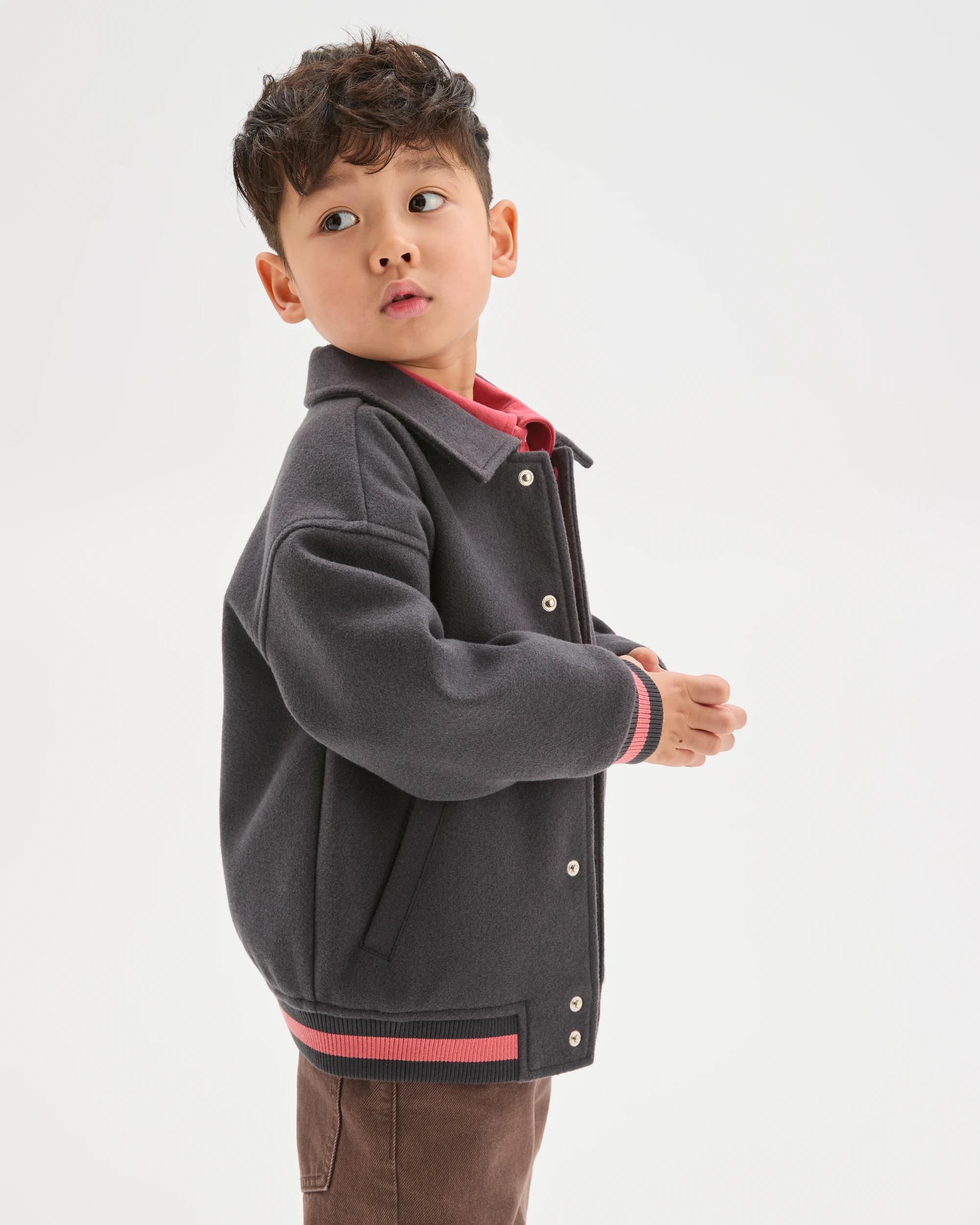 4 Super Mario Australian Cotton Jacket CREAM/CHARCOAL, 4 of 7