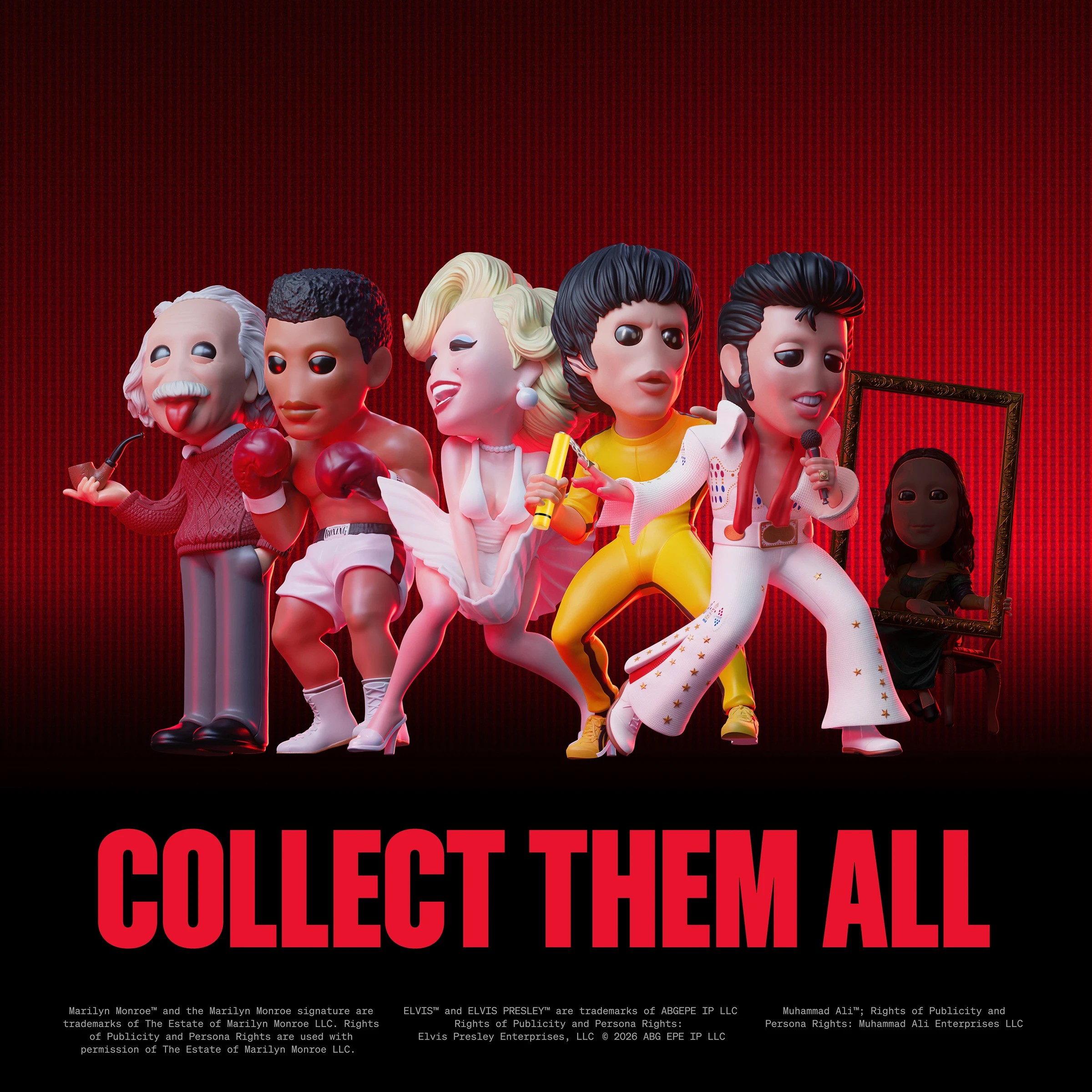 4 Starbox Popcons Legends by Starbox Figurine - Assorted, 4 of 8