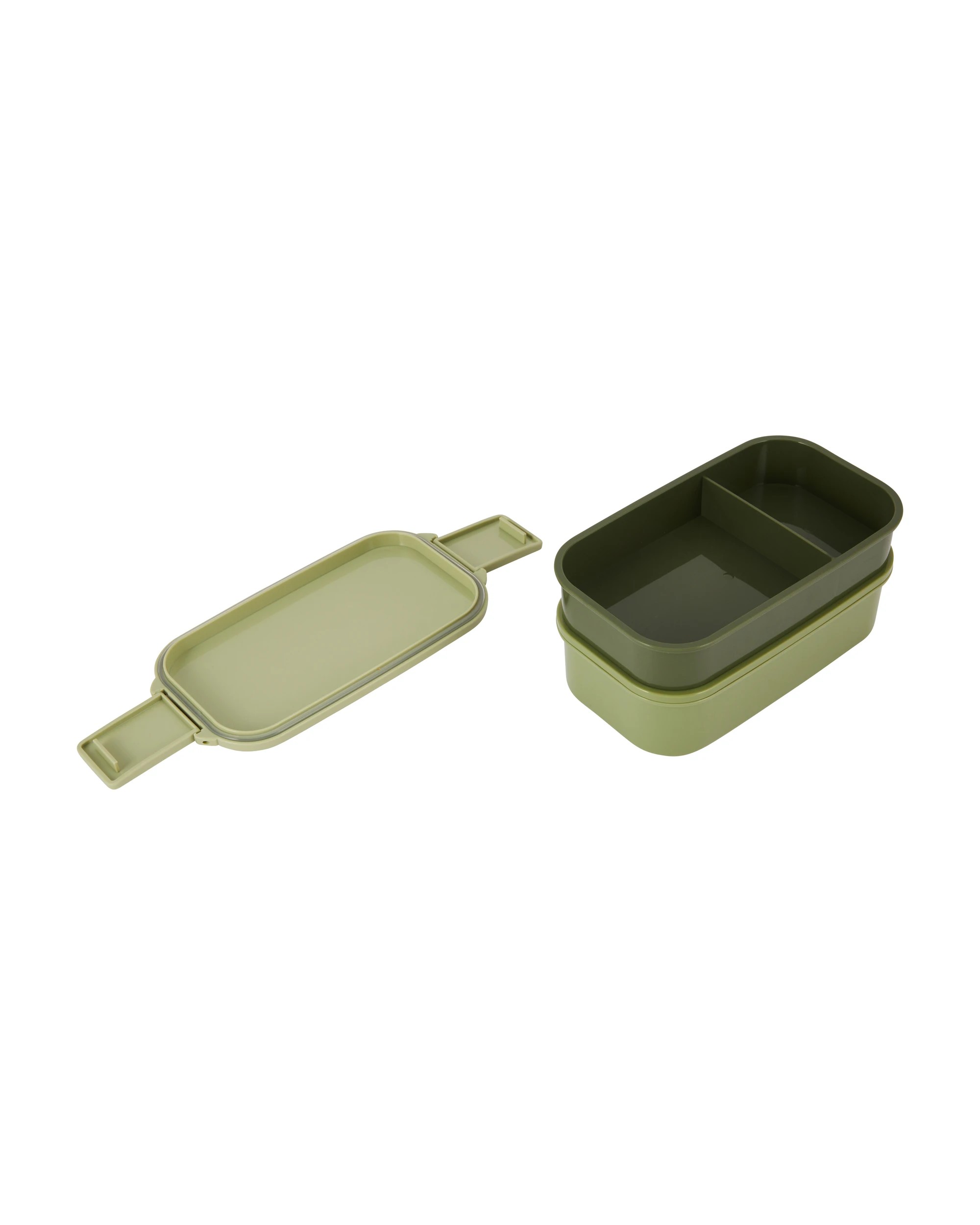 3 Stackable Lunch Box - Green, 3 of 5