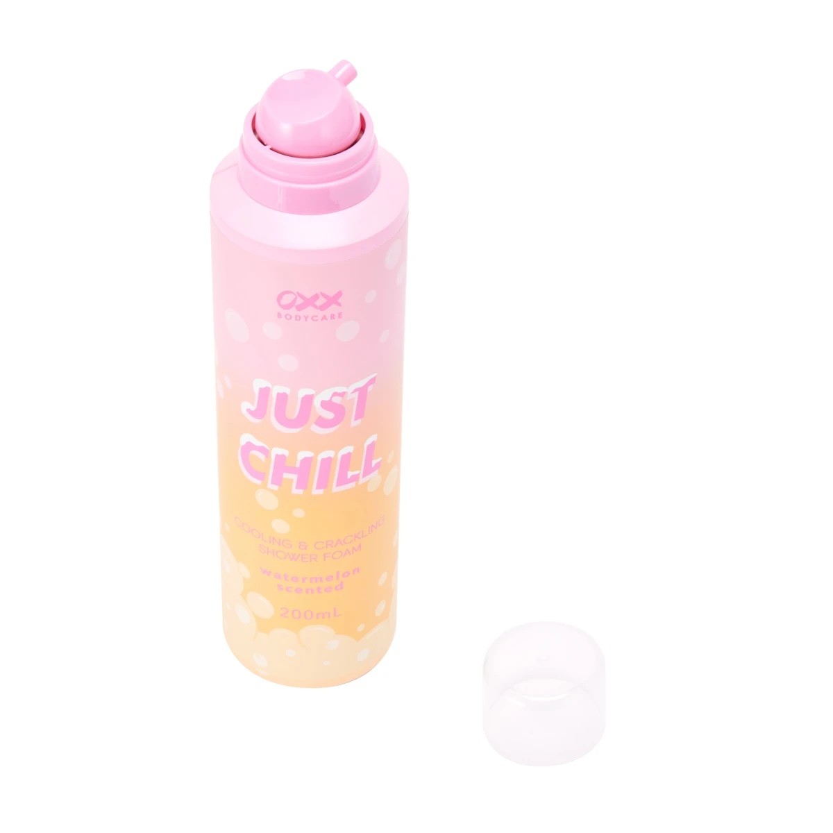 2 OXX Bodycare Just Chill Cooling and Crackling Shower Foam 200ml - Watermelon Scented, 2 of 6
