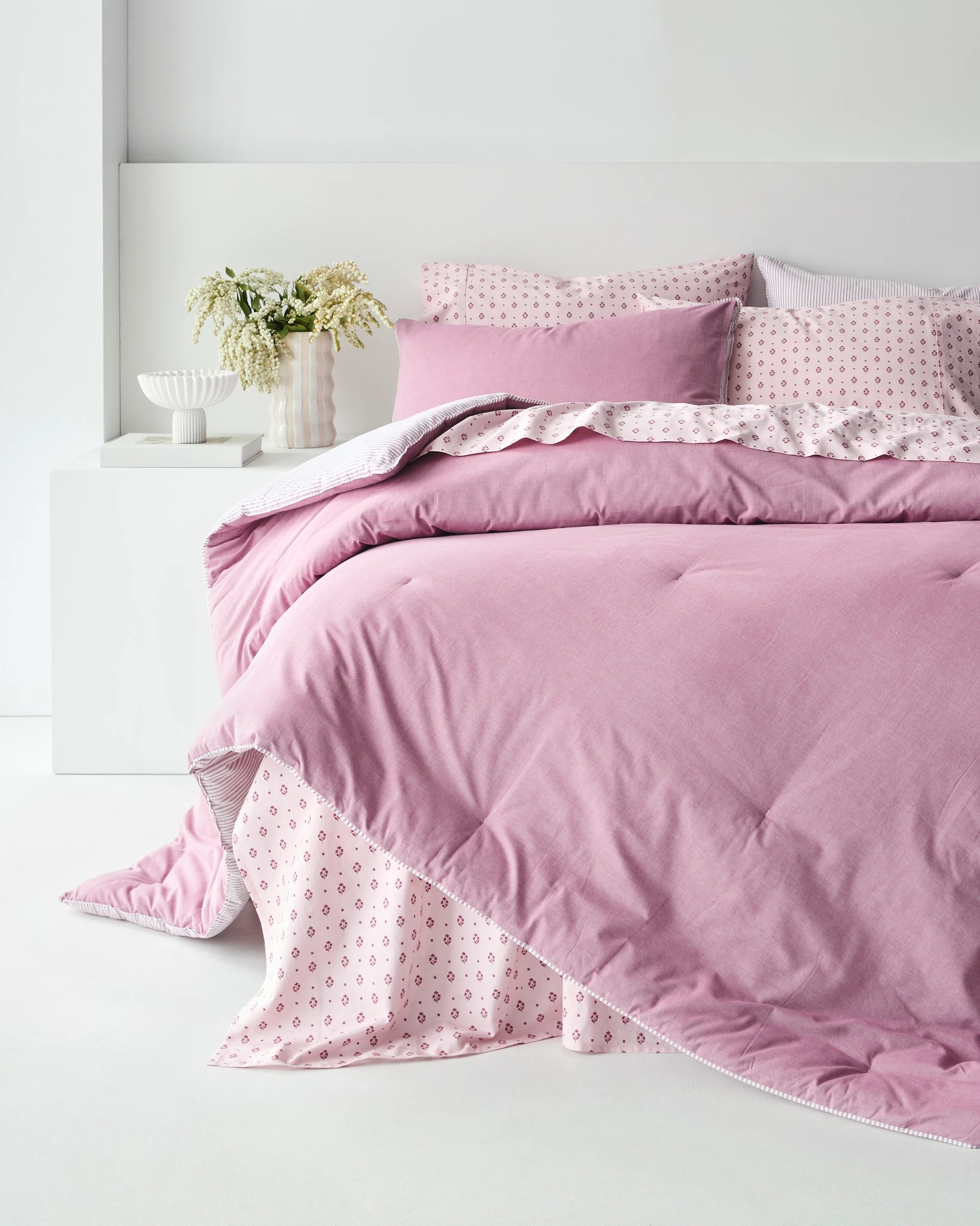 2 Target Hampton Comforter Set - King Bed - Pink, 2 of 10