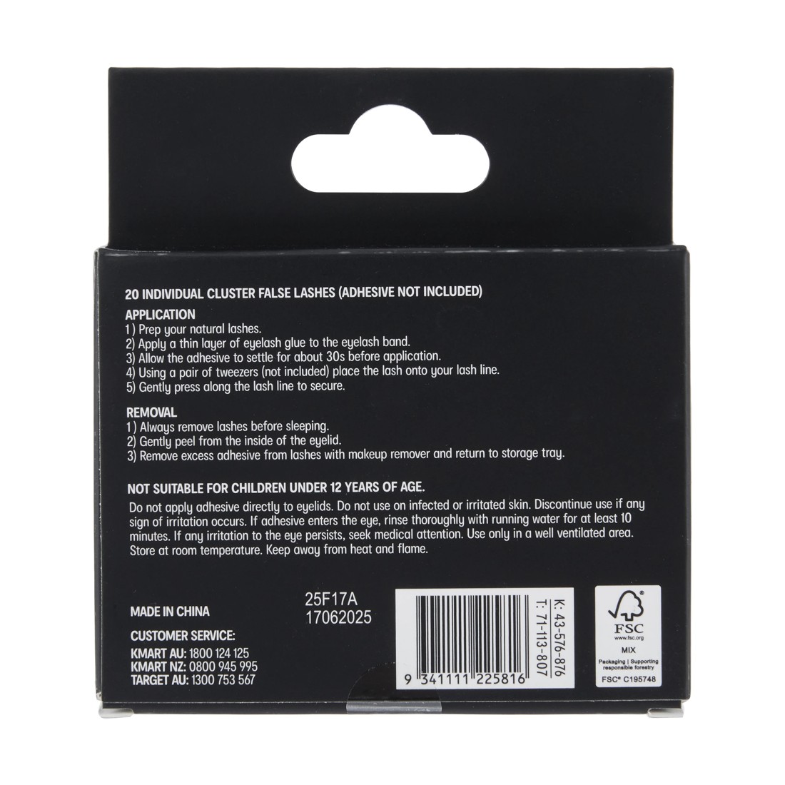 5 OXX Cosmetics 20 Pack Cluster False Lashes - No. 710, 5 of 5