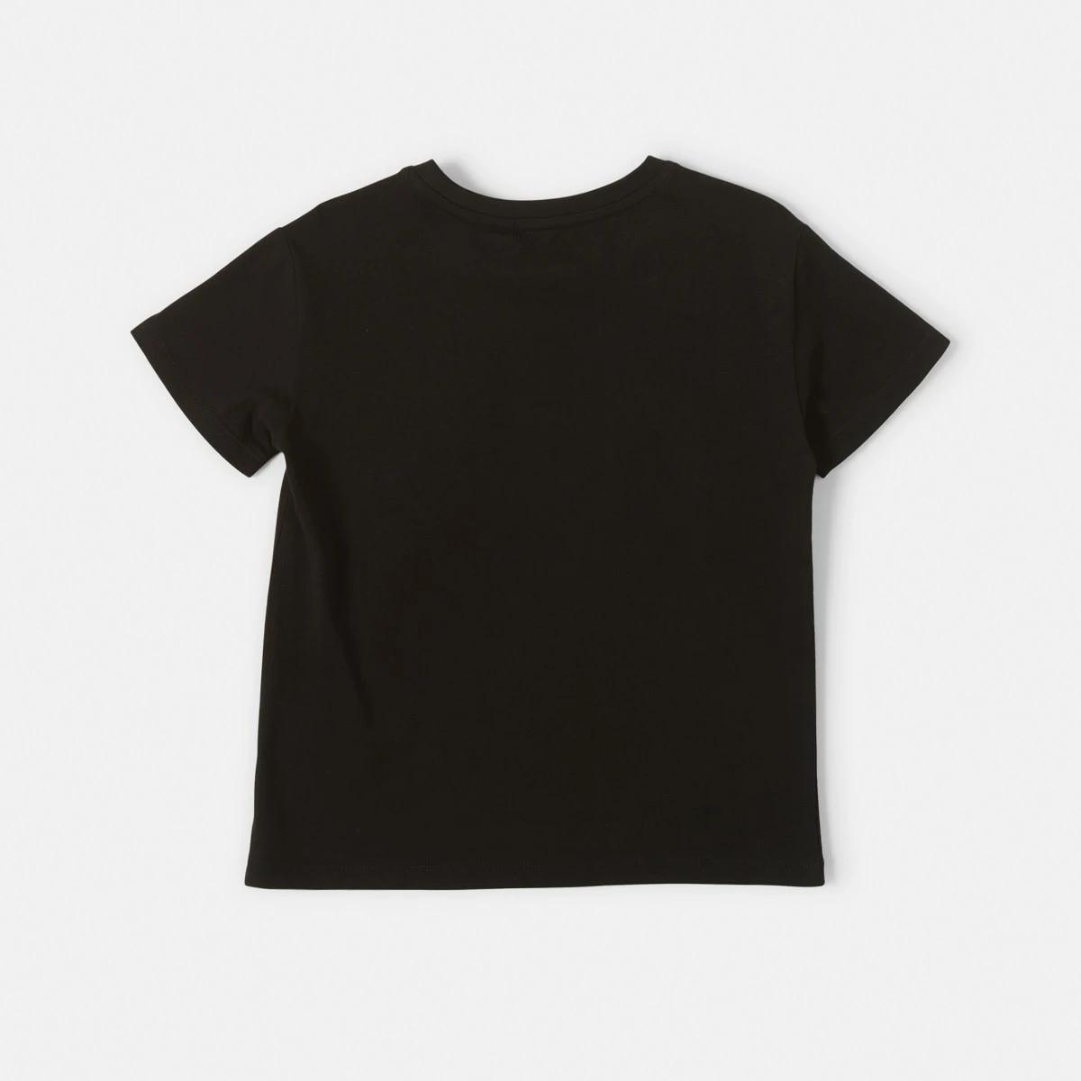 8 Chest Print T-shirt Black Dino, 8 of 8