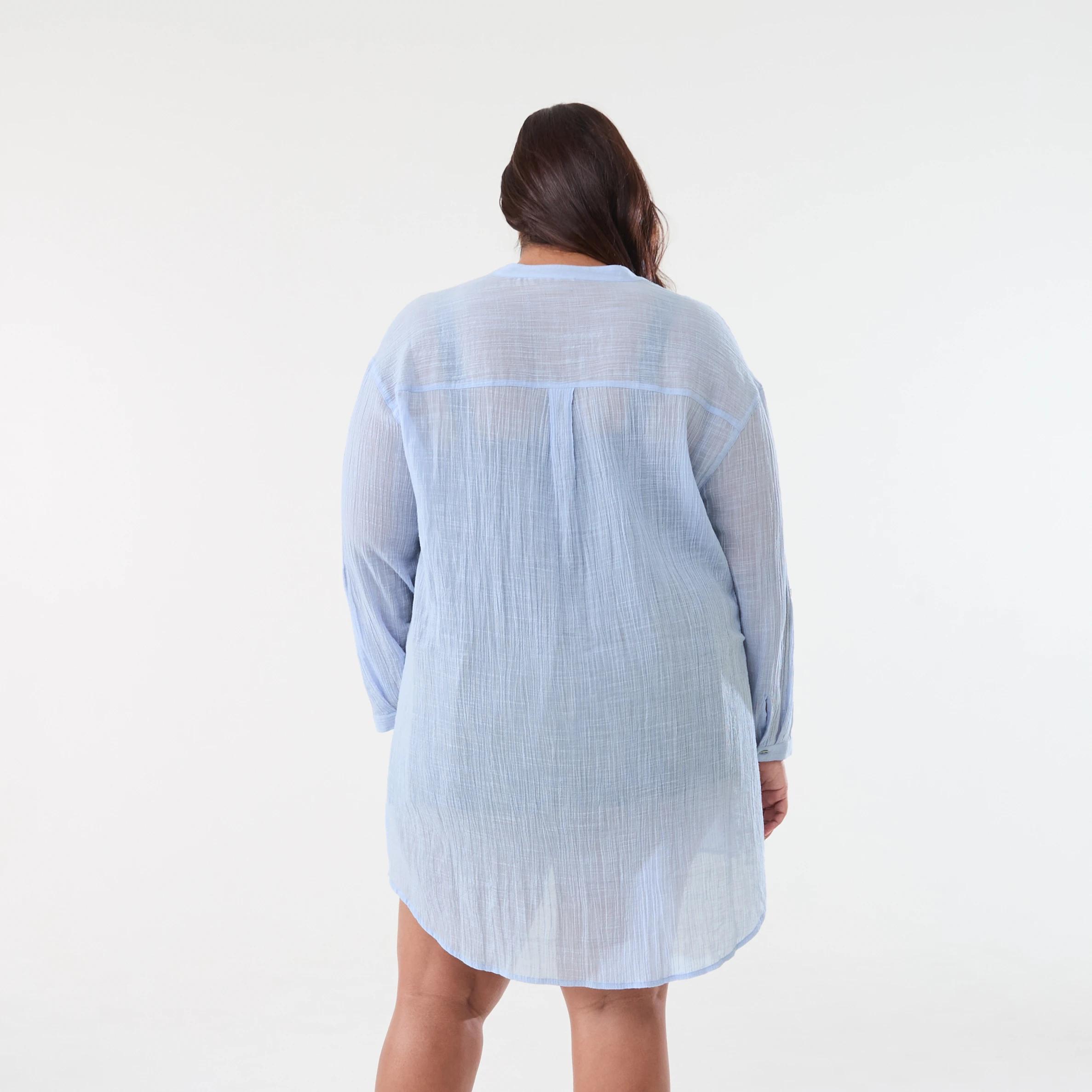 5 Curve Beach Kaftan Bruni Blue, 5 of 9