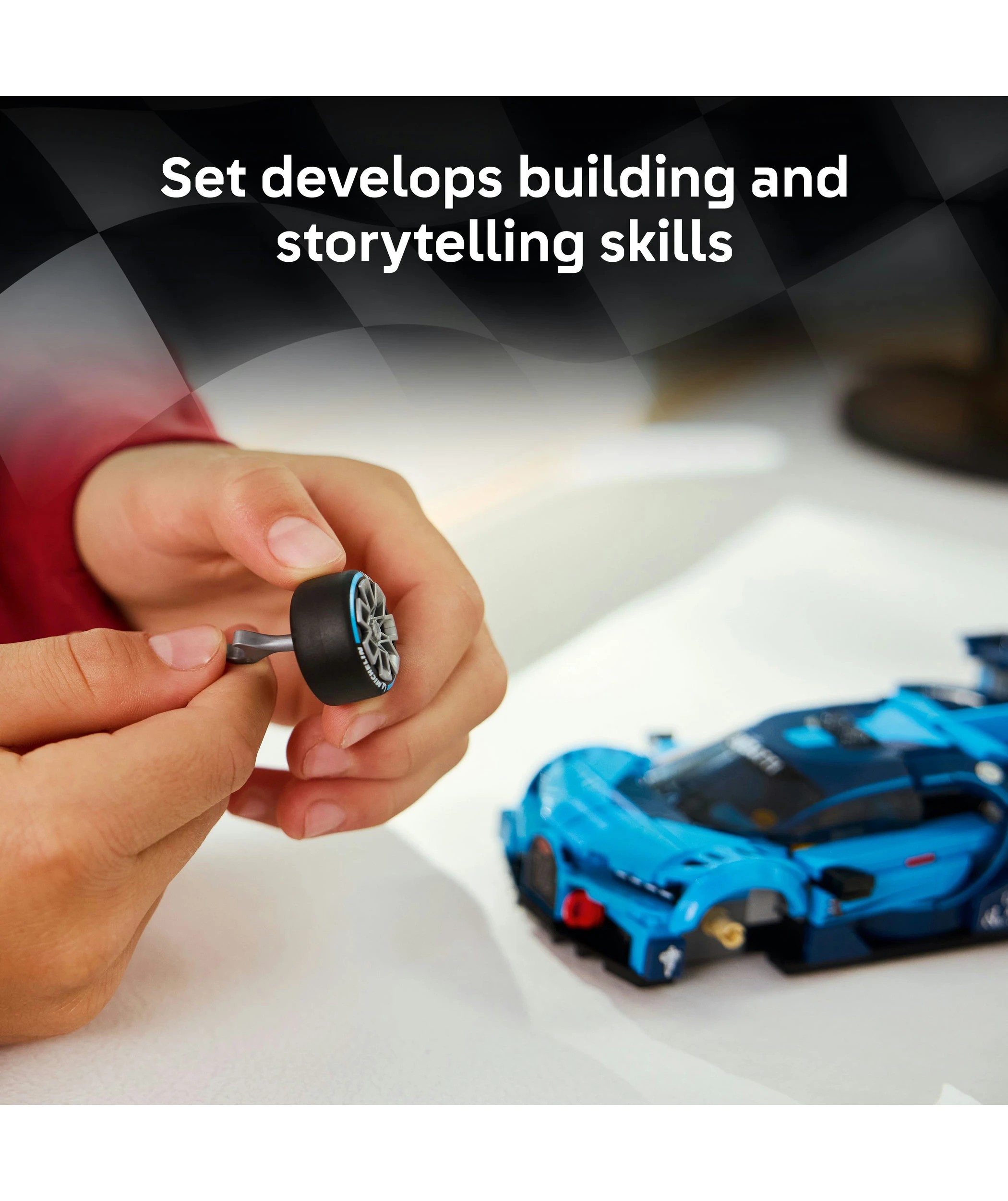 5 LEGO Speed Champions Bugatti Vision GT Hyper Sports Car 77253, 5 of 10