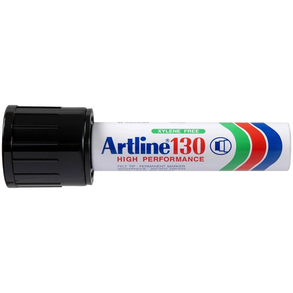 4 Artline 130 Permanent Marker Black, 4 of 5