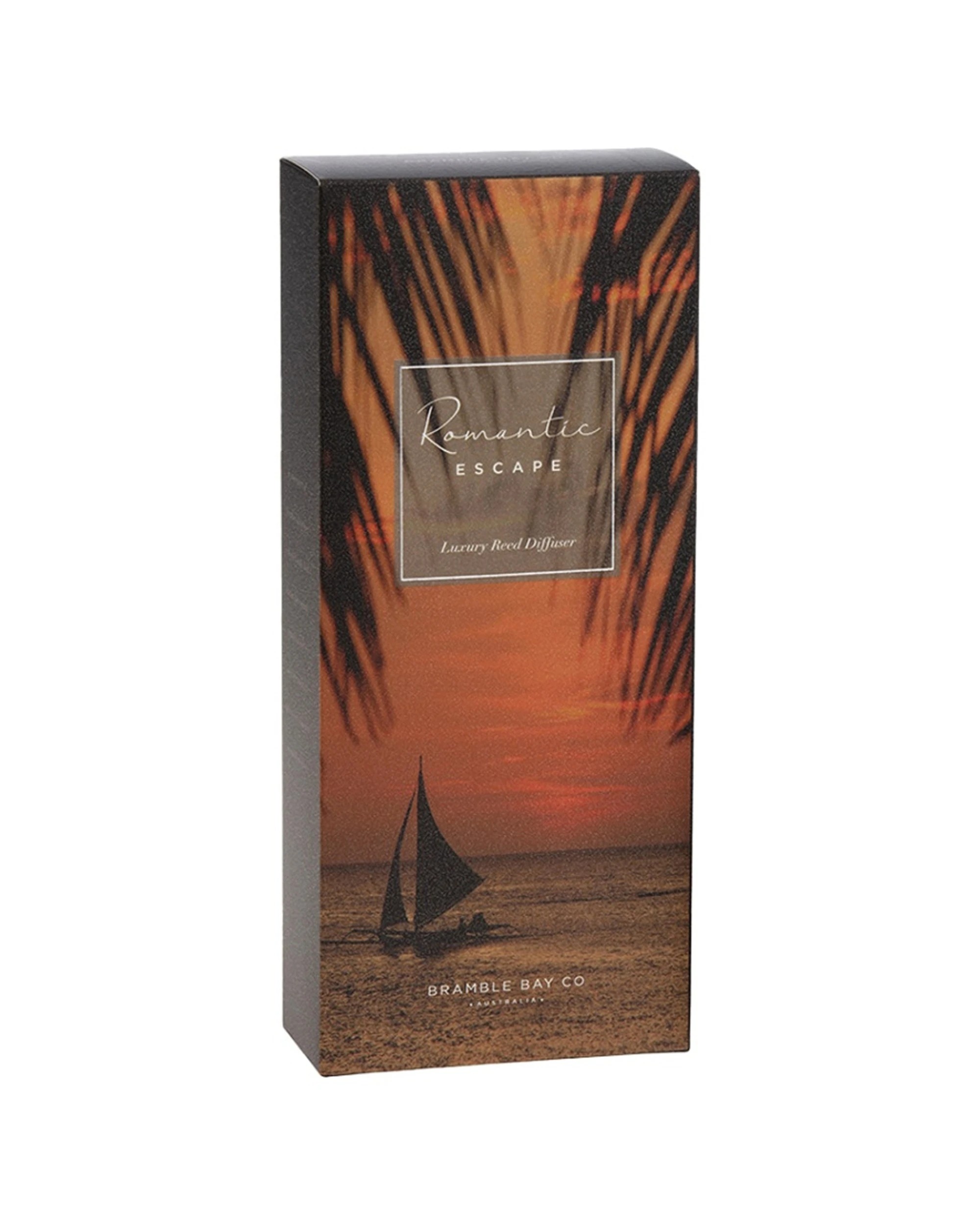 1 Bramble Bay Ocean After Dark Romantic Escape Glass Reed Diffuser Home Fragrance 150ml - Natural, 1 of 3