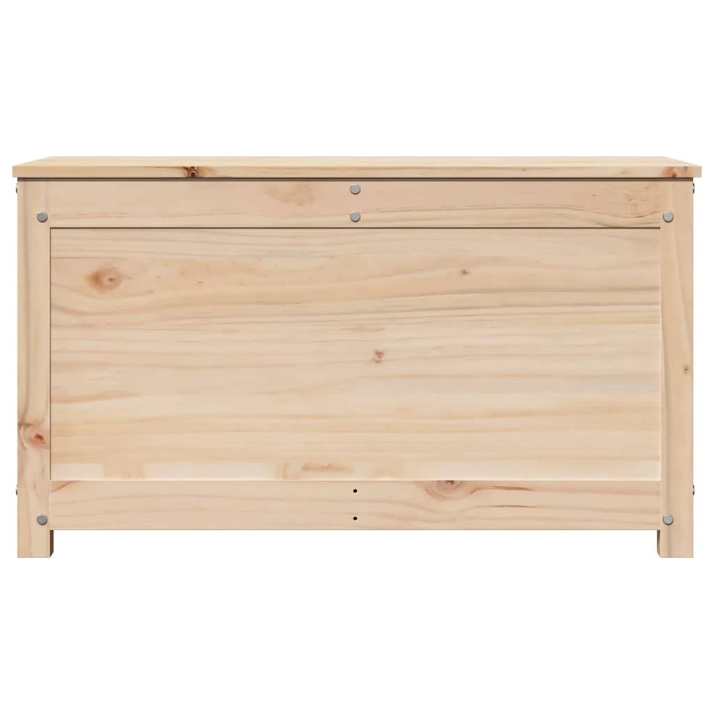 5 Vidaxl Storage Box Solid Wood Pine - Brown, 5 of 10