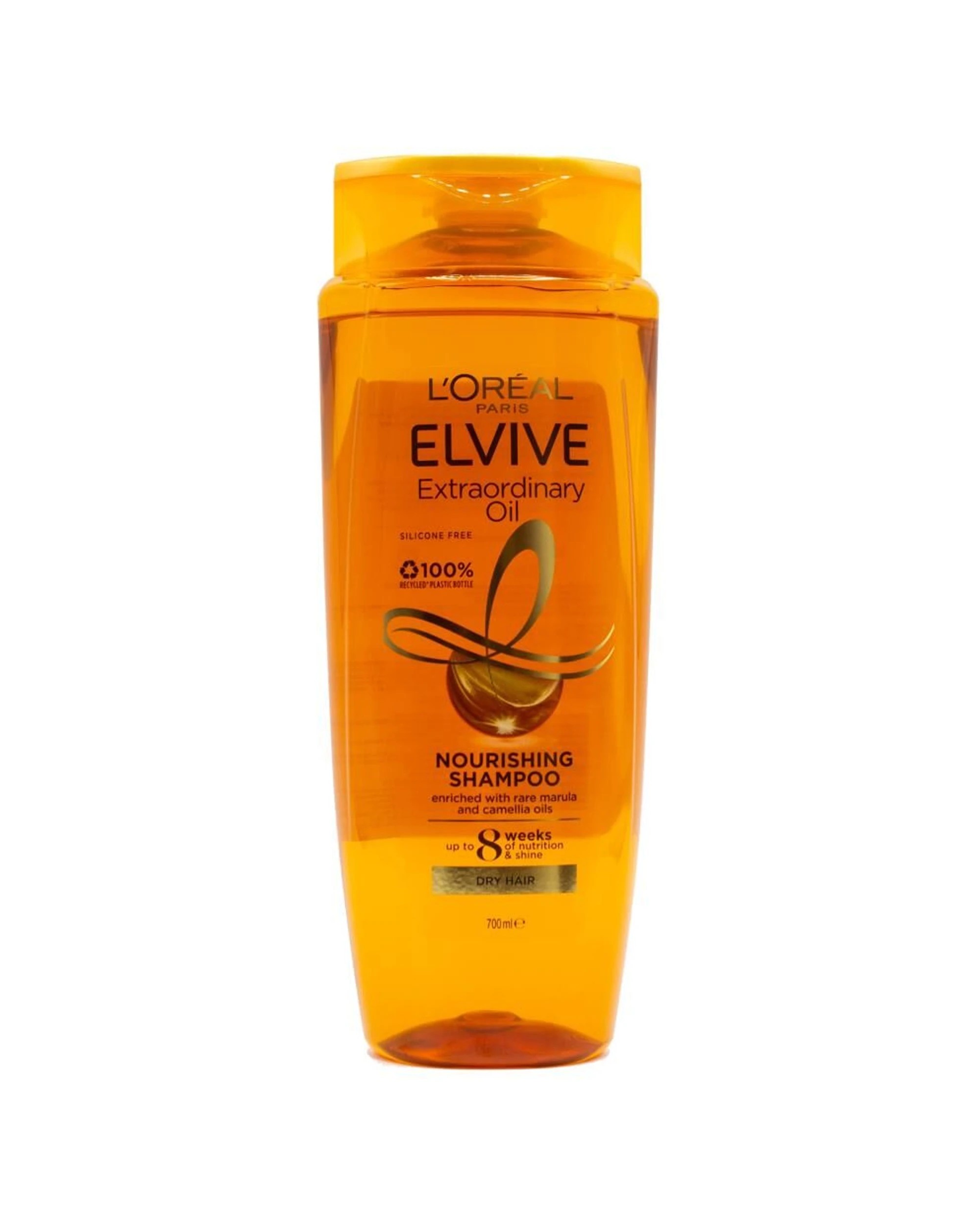 2 Loreal 3PK Shampoo Nourishing Extraordinary Oil For Dry Hair 700ml - Orange, 2 of 3