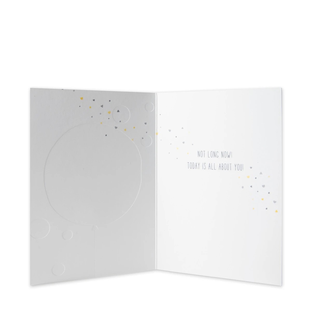 2 Connections from Hallmark Baby Shower Card - Not Long Now!, 2 of 3