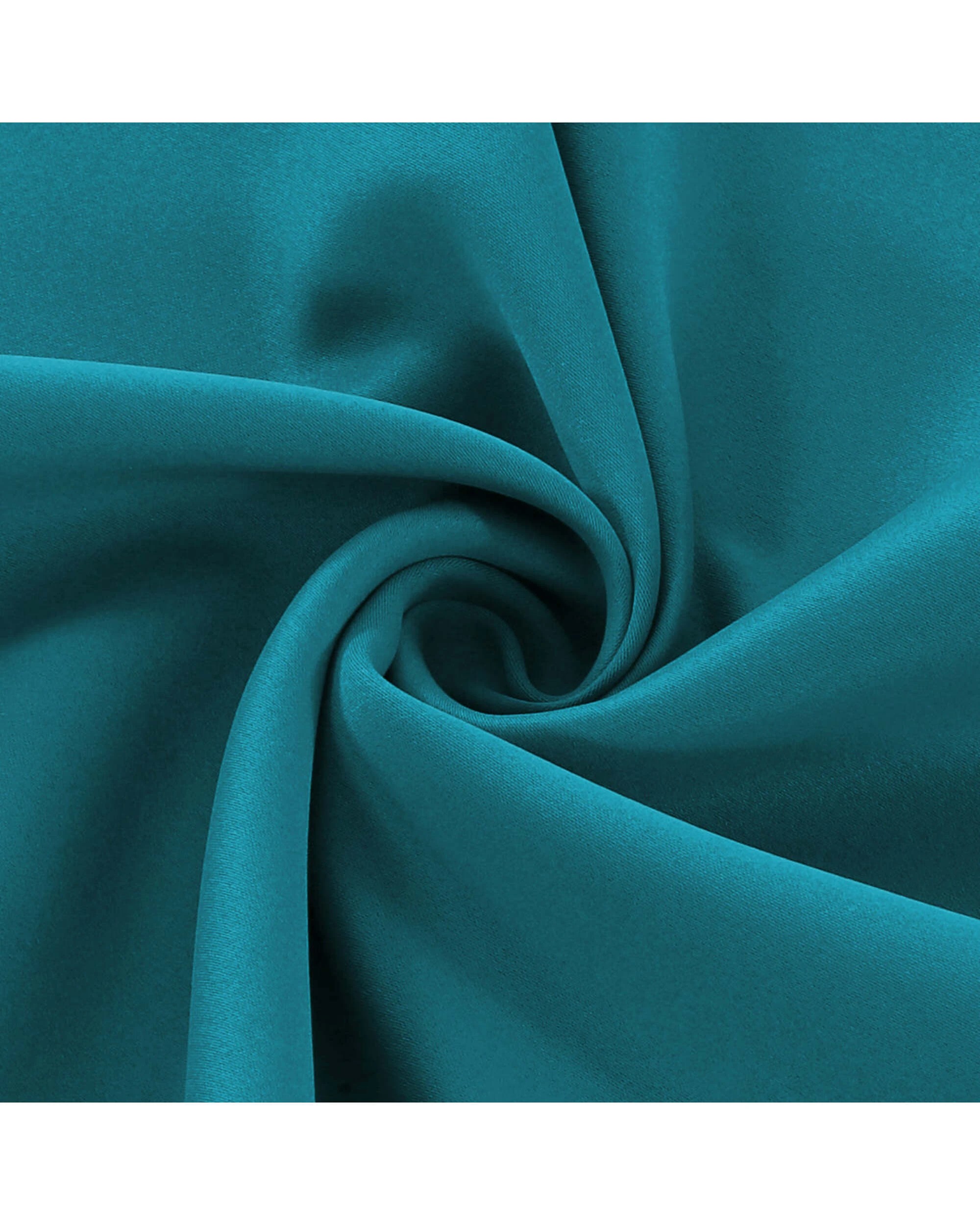 4 Smarcute Blockout Grommet Curtain with Black Liner Backing - 2X 132x160cm - Blue, 4 of 4