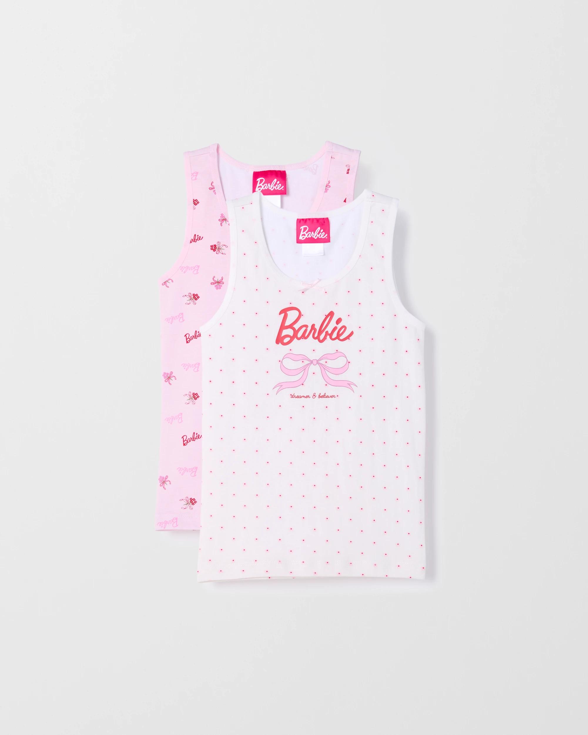 1 Barbie Australian Cotton 2 Pack Singlet BARBIE, 1 of 4