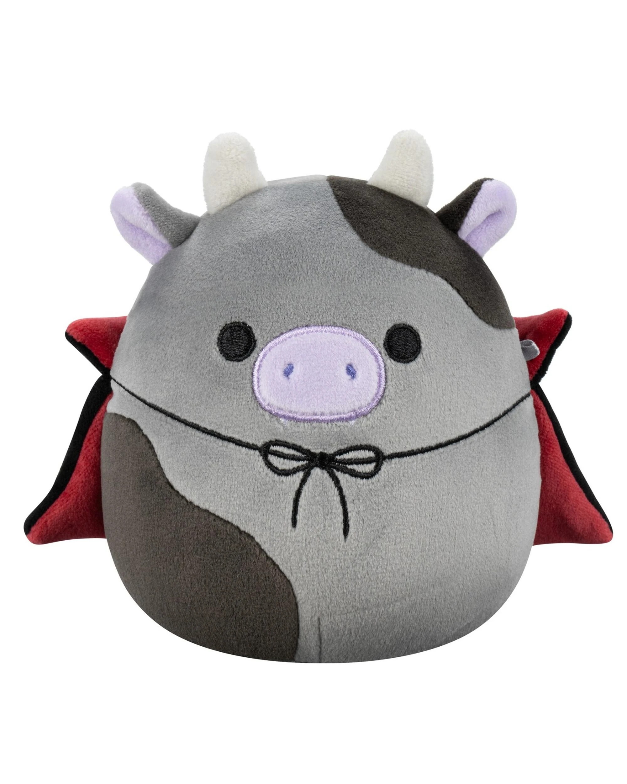 2 Squishmallows Halloween Bridgette the Cow in Vampire Costume 5 inch Plush - Multi, 2 of 5