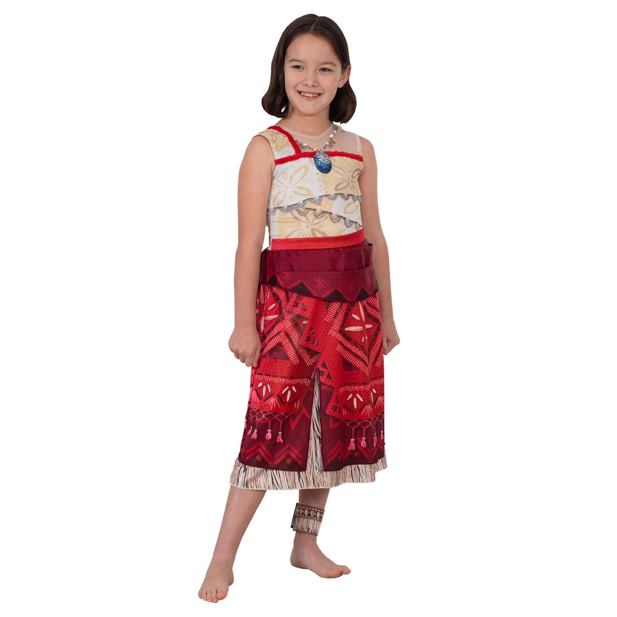 3 Disney Moana 2 Deluxe Costume , Ages 6 - 8 - Multi, 3 of 4