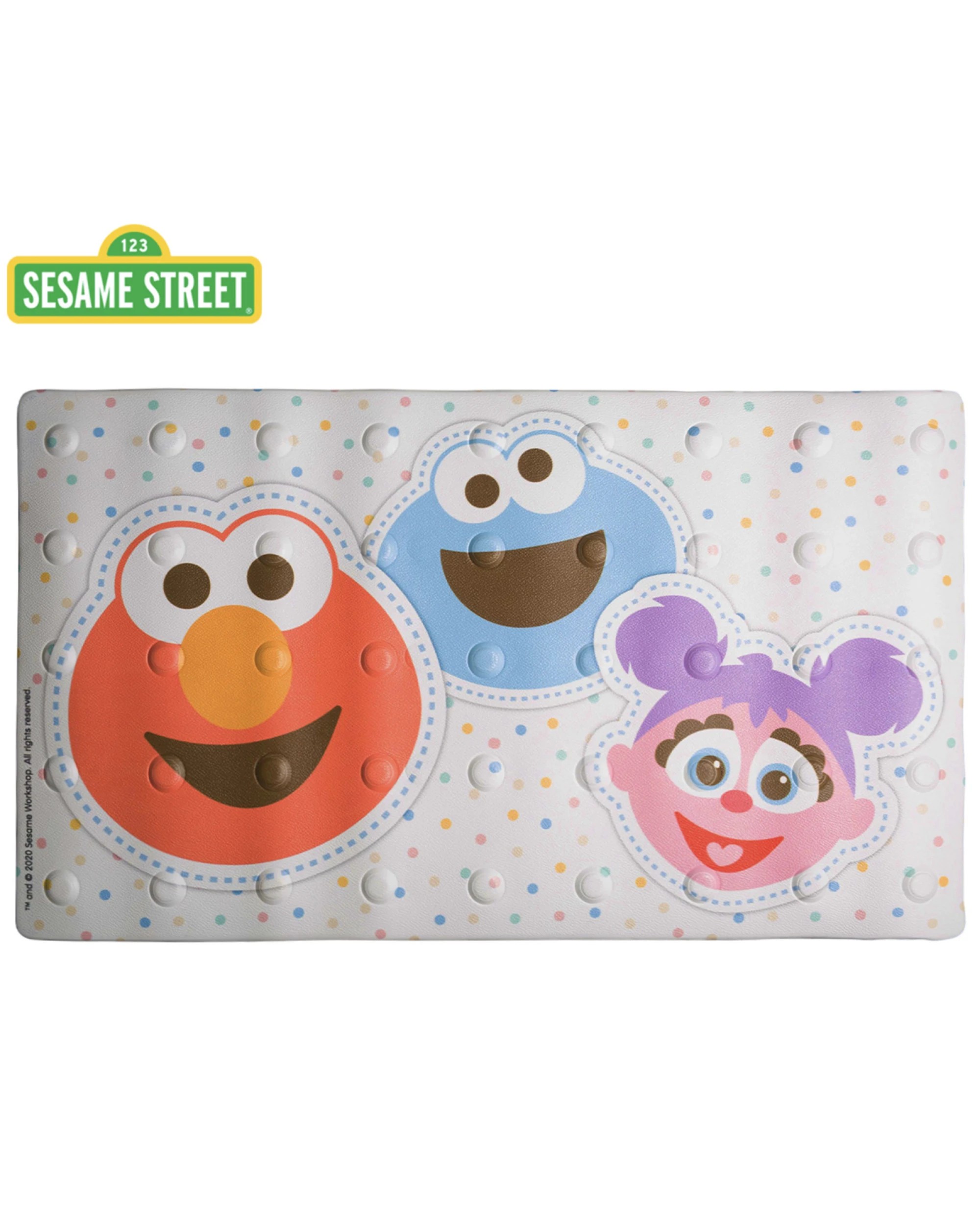 2 Sesame Street Baby Bath Mat Anti Slip Bathroom Bath Carpet, 2 of 2