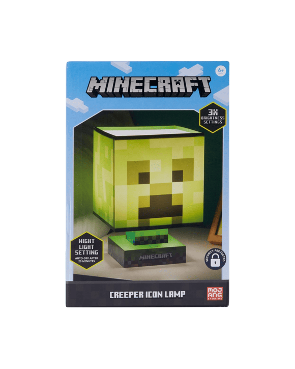 Minecraft Creeper Icon Lamp
