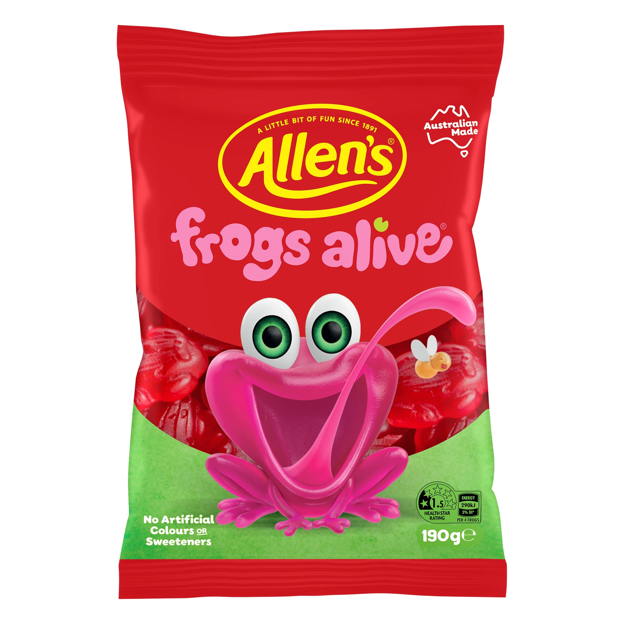 1 Allen's Frogs Alive 190g, 1 of 2