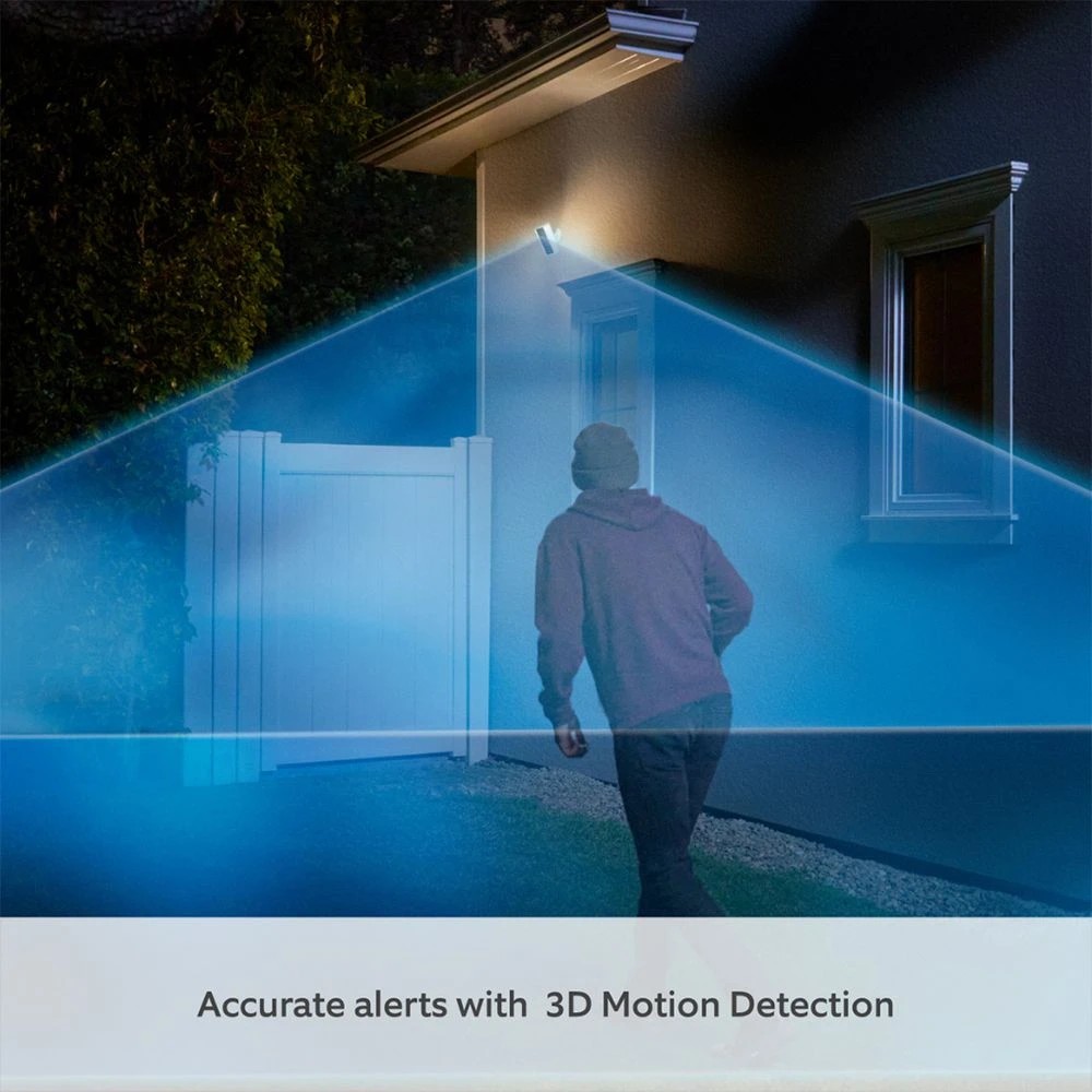 6 Ring Spotlight Cam Pro Gen 2 4K Wired White, 6 of 8