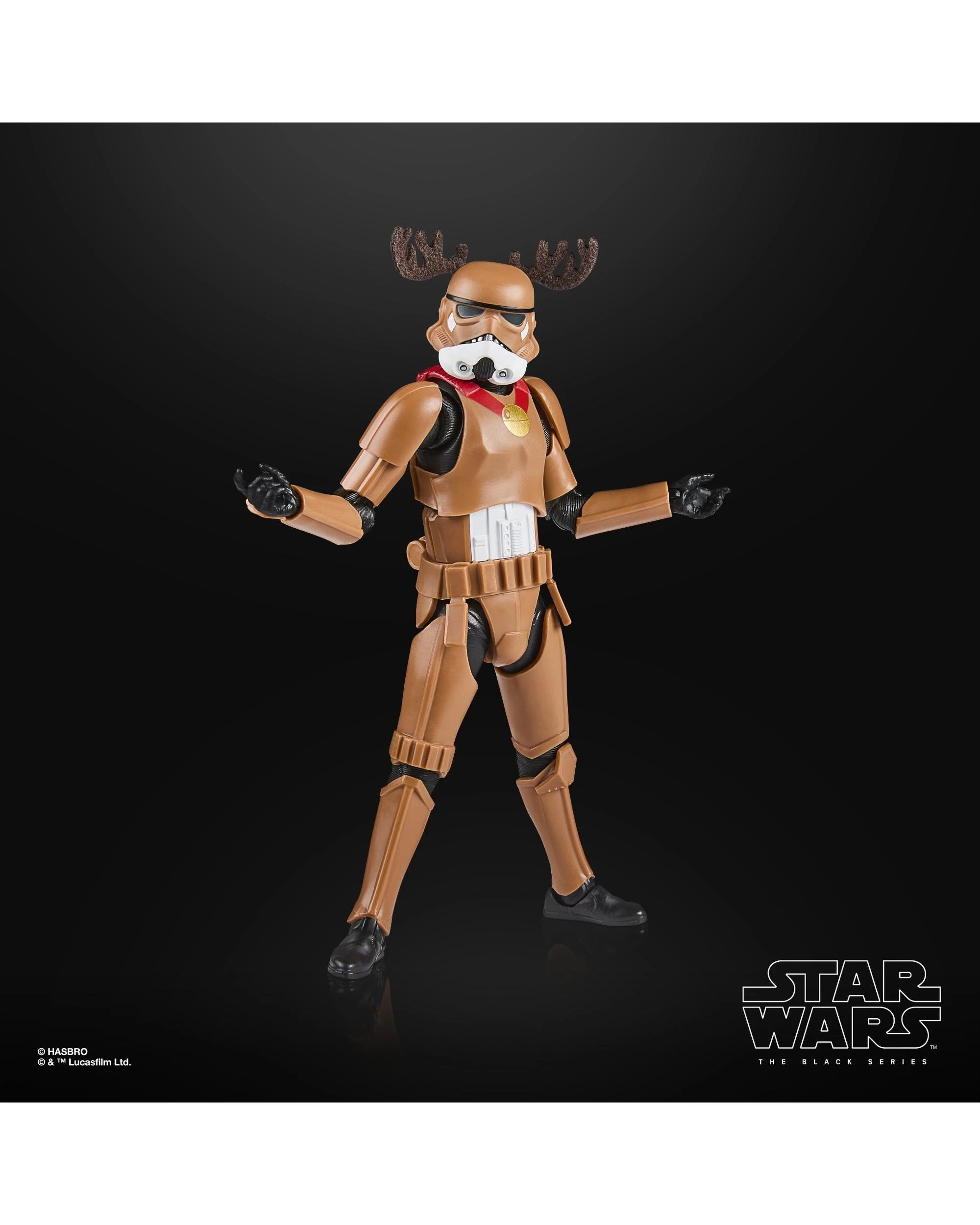 4 Star Wars The Black Series Stormtrooper Holiday Edition Action Figure, 4 of 10