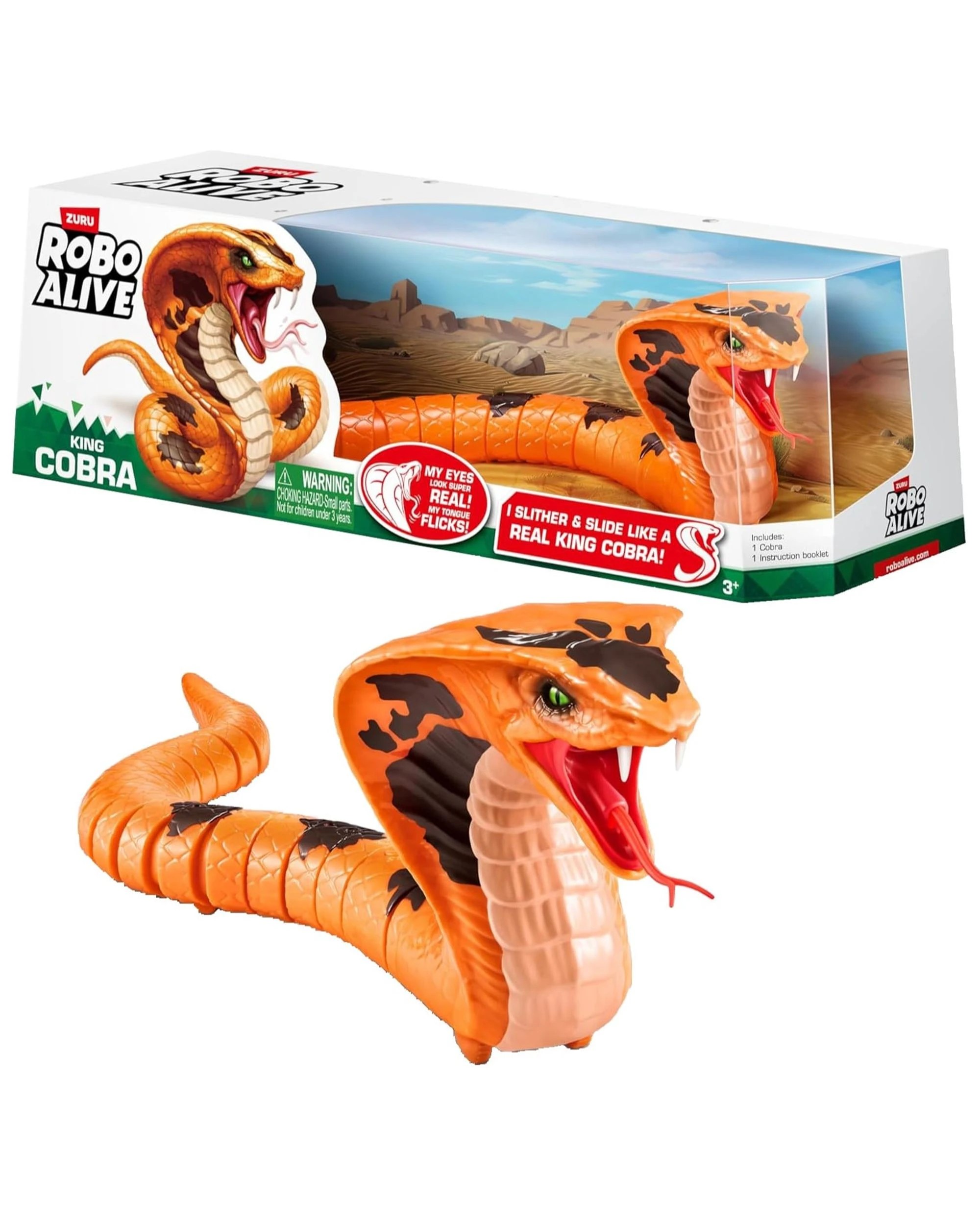 1 Zuru Robo Alive King Cobra, 1 of 7