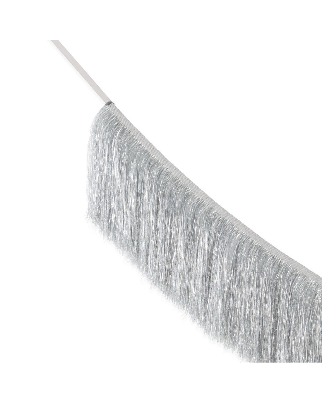 3 Silver Tassel Fringe Garland, 3 of 5