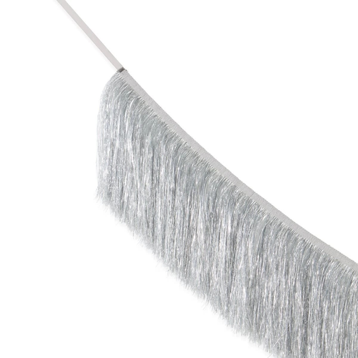 3 Silver Tassel Fringe Garland, 3 of 5