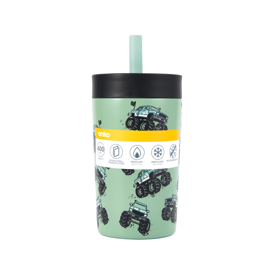 6 400ml Cars Double Wall Sipper Tumbler, 6 of 6