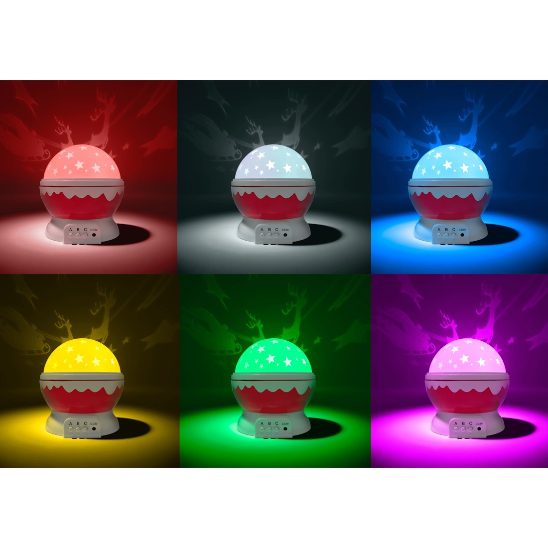 2 Battery Operated Christmas Projector, 2 of 10