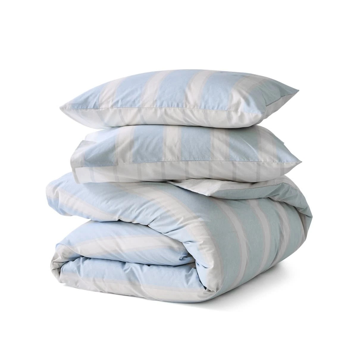 6 Cori Cotton Rich Reversible Quilt Cover Set - King Bed, Blue, 6 of 7