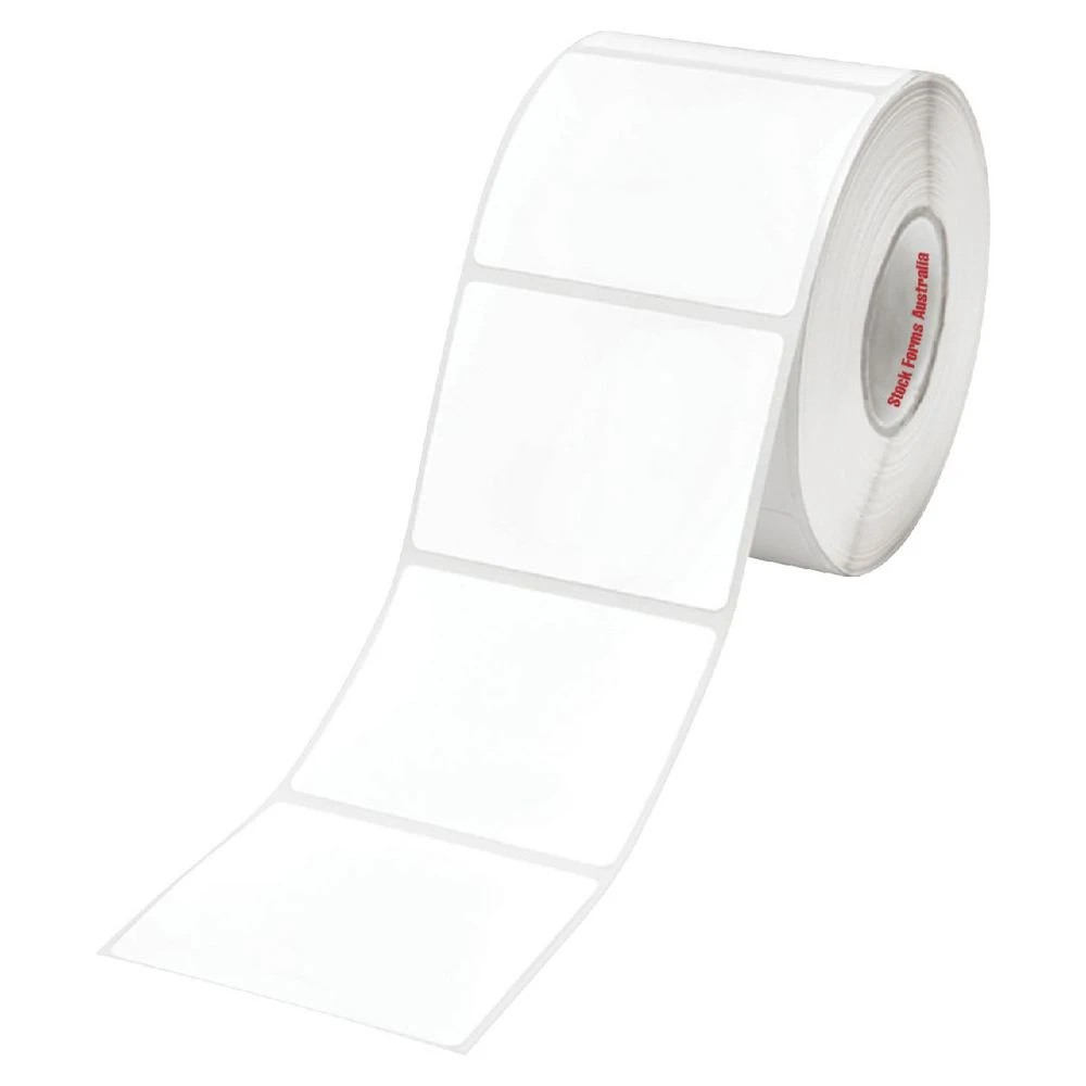 2 Stock Form Direct Thermal Labels 102 x 74mm 2000 Pack White, 2 of 2