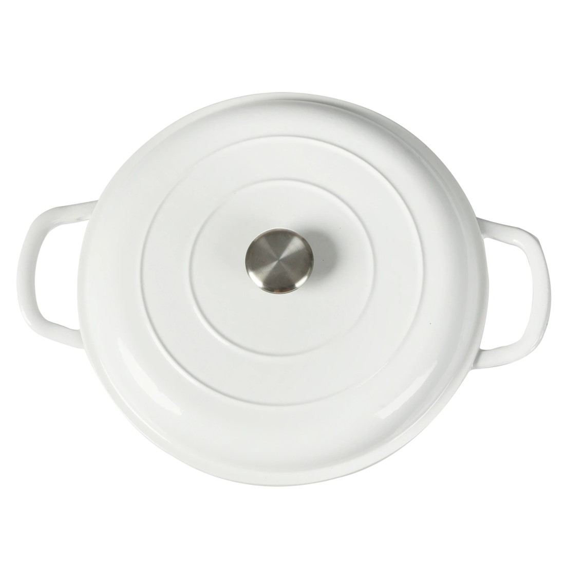 5 Toque Cast Iron Dutch 3.5l White, 5 of 6