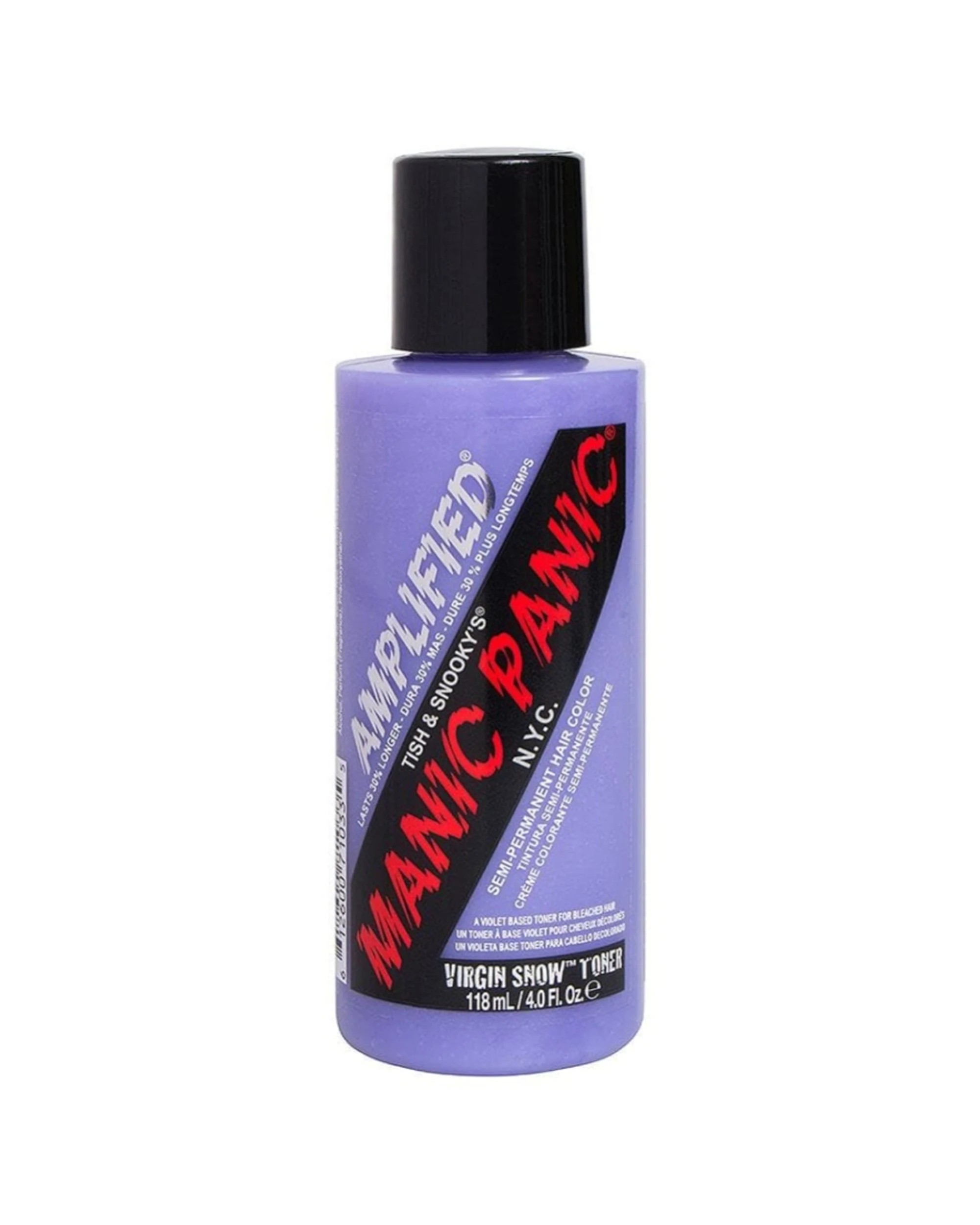1 Manic Panic Amplified Squeeze Bottle Hair Colour 118ml Virgin Snow - Blue, 1 of 1