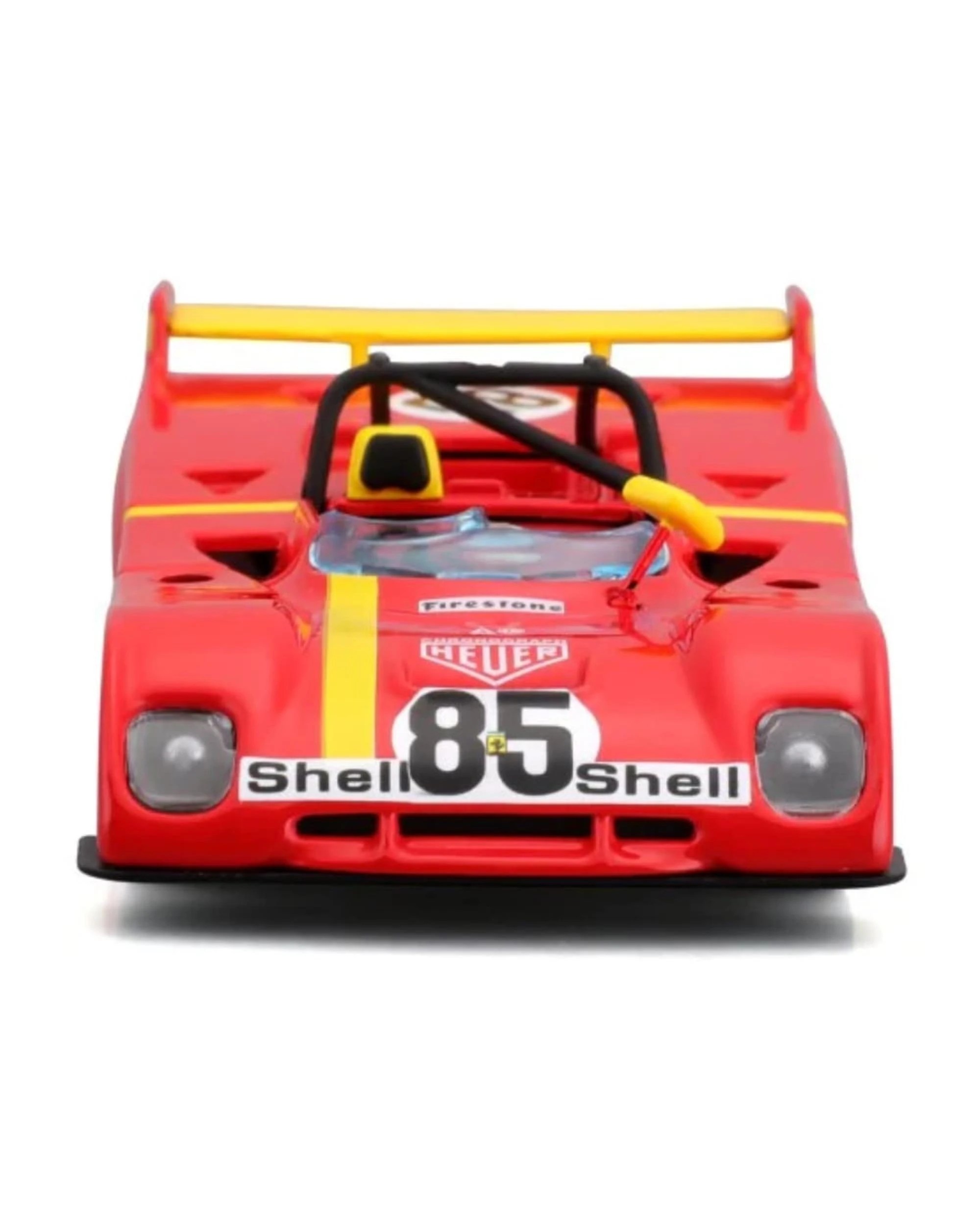 5 Bburago Ferrari Racing 1972 Ferrari 312 P #85 1:43 Scale Diecast Vehicle - Red, 5 of 5