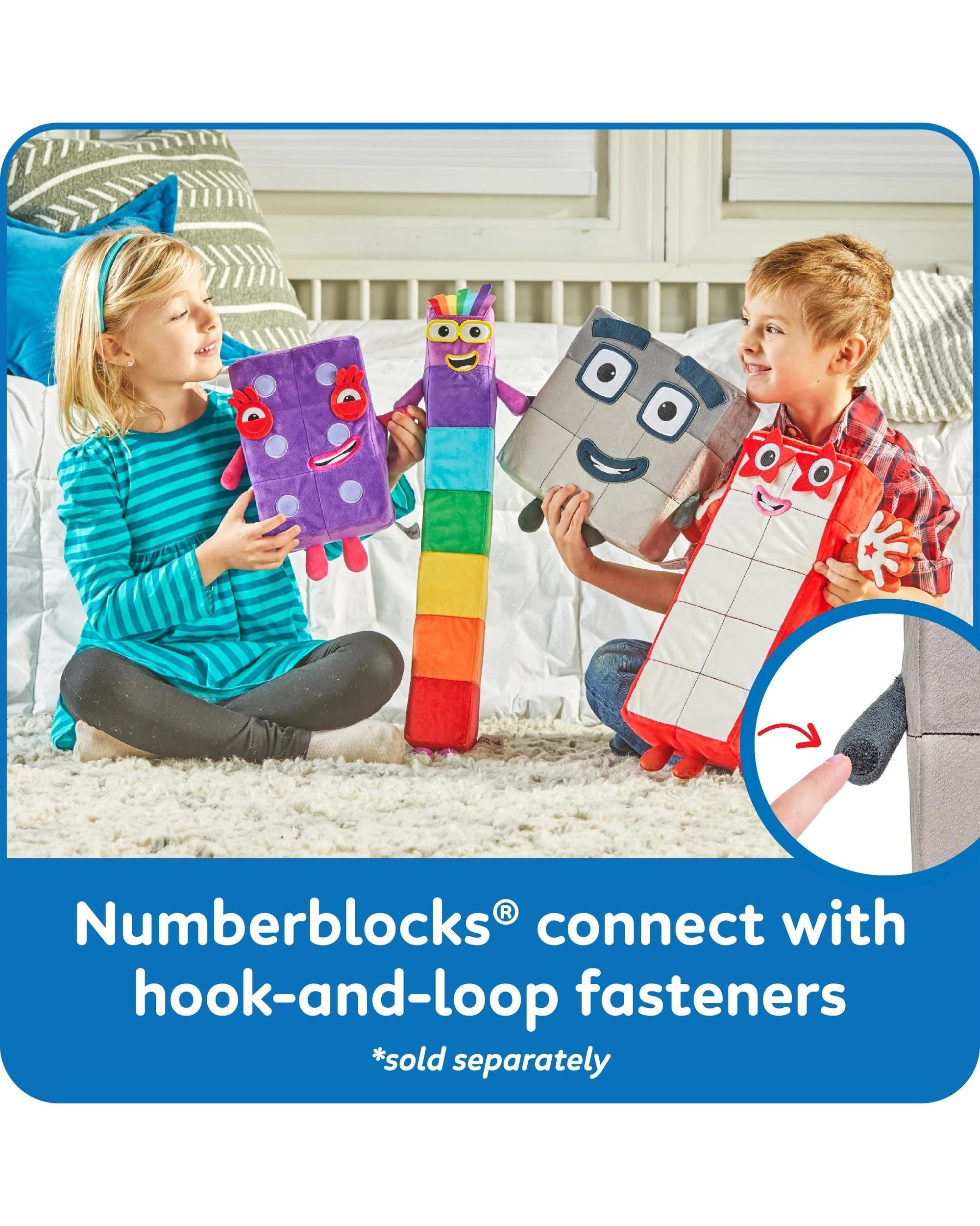 6 Numberblocks Nine Playful Pal Plush, 6 of 7