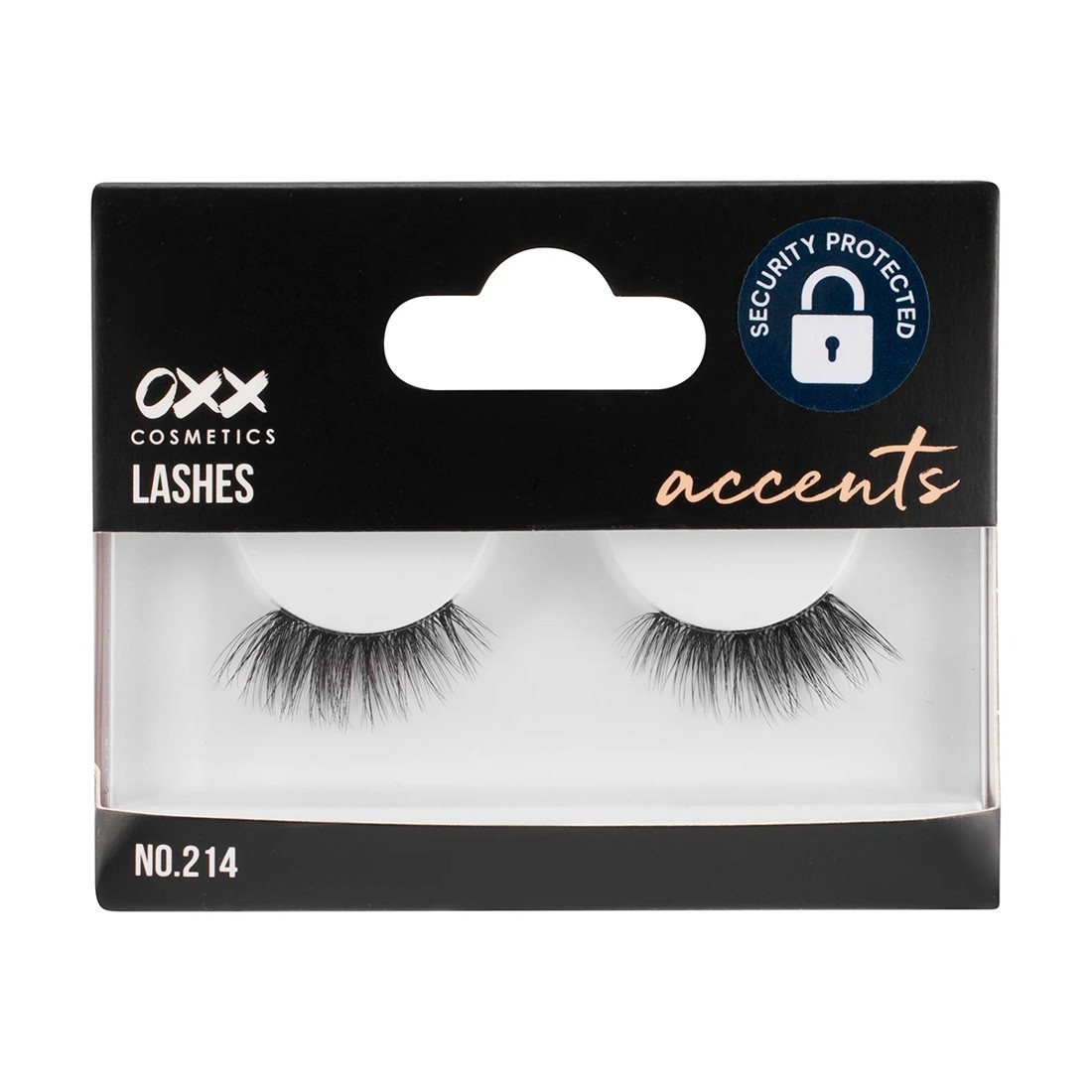 1 OXX Cosmetics Accents False Lashes - No. 214, 1 of 5
