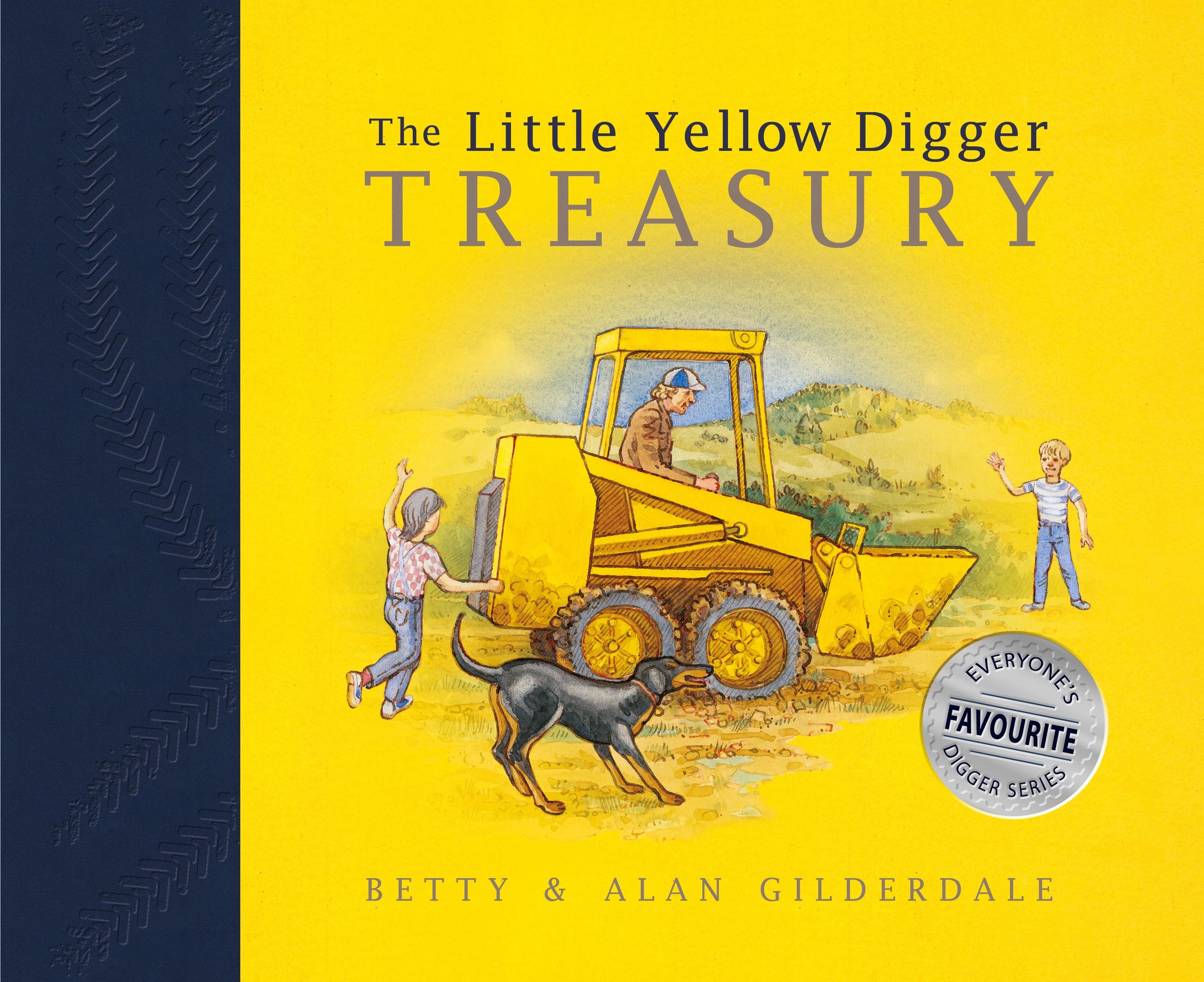 1 The Little Yellow Digger Treasury by Betty and Alan Gilderdale - Book, 1 of 1