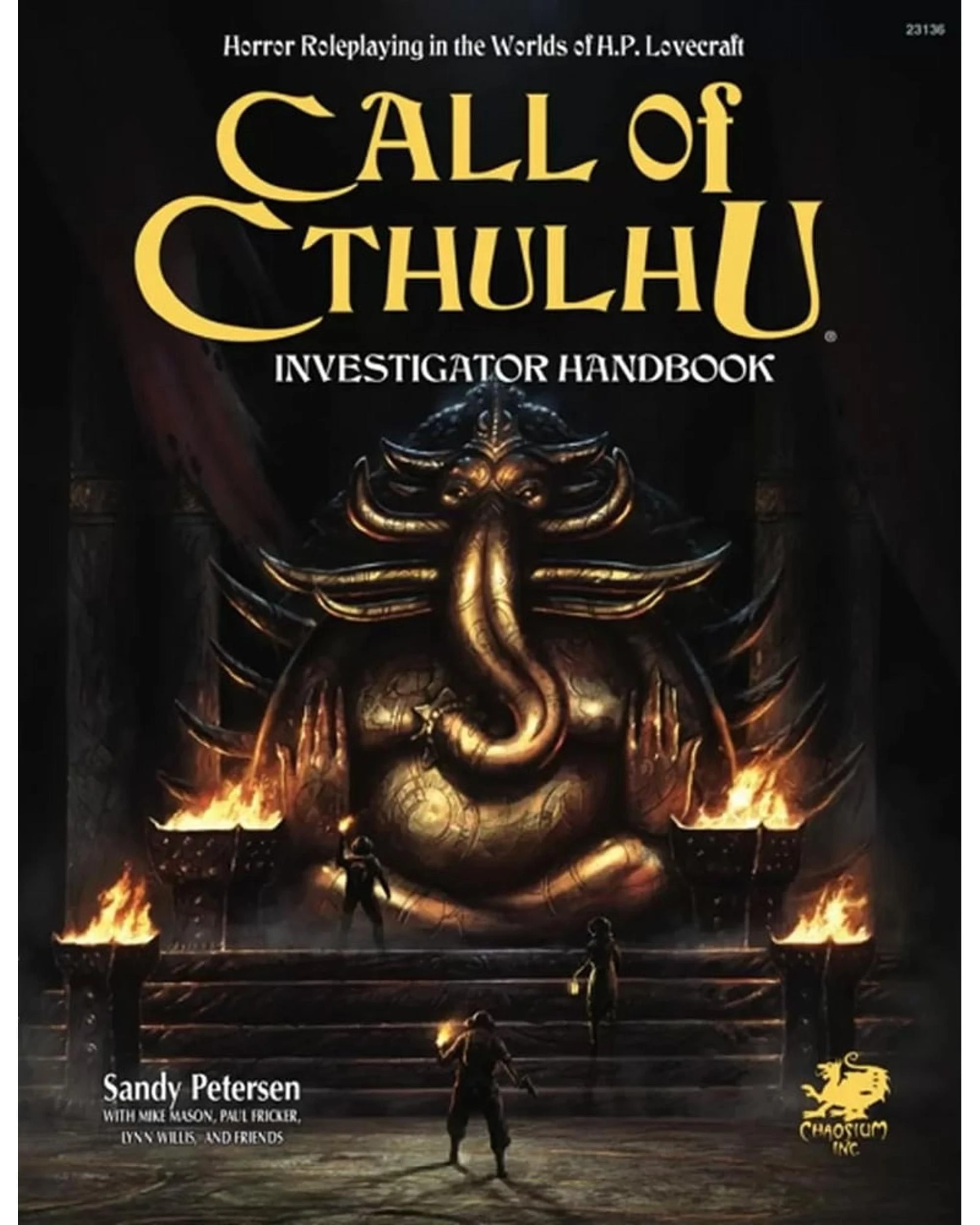 1 Call of Cthulhu Role Playing Game Investigator Handbook, 1 of 1