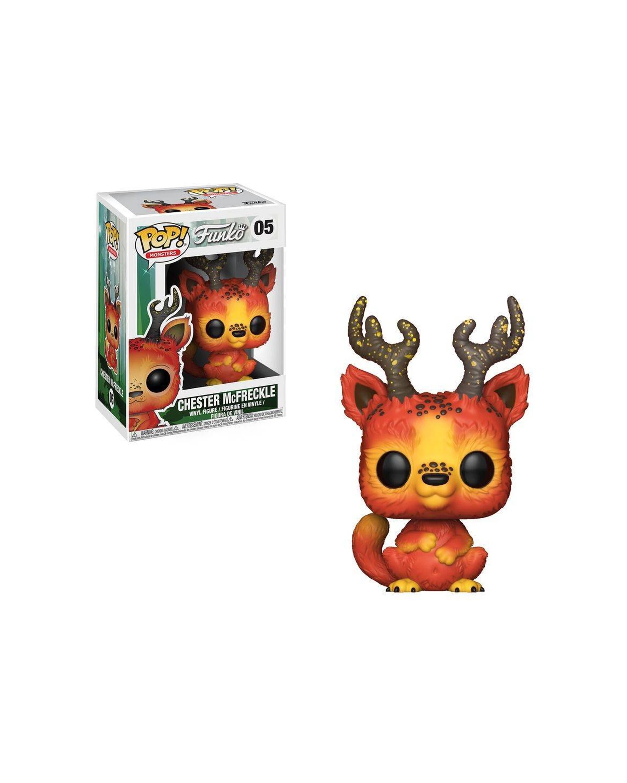 1 Pop Vinyl Figurine Wetmore Forest - Chester McFreckle - 10cm Collectible Toy - Multi, 1 of 3