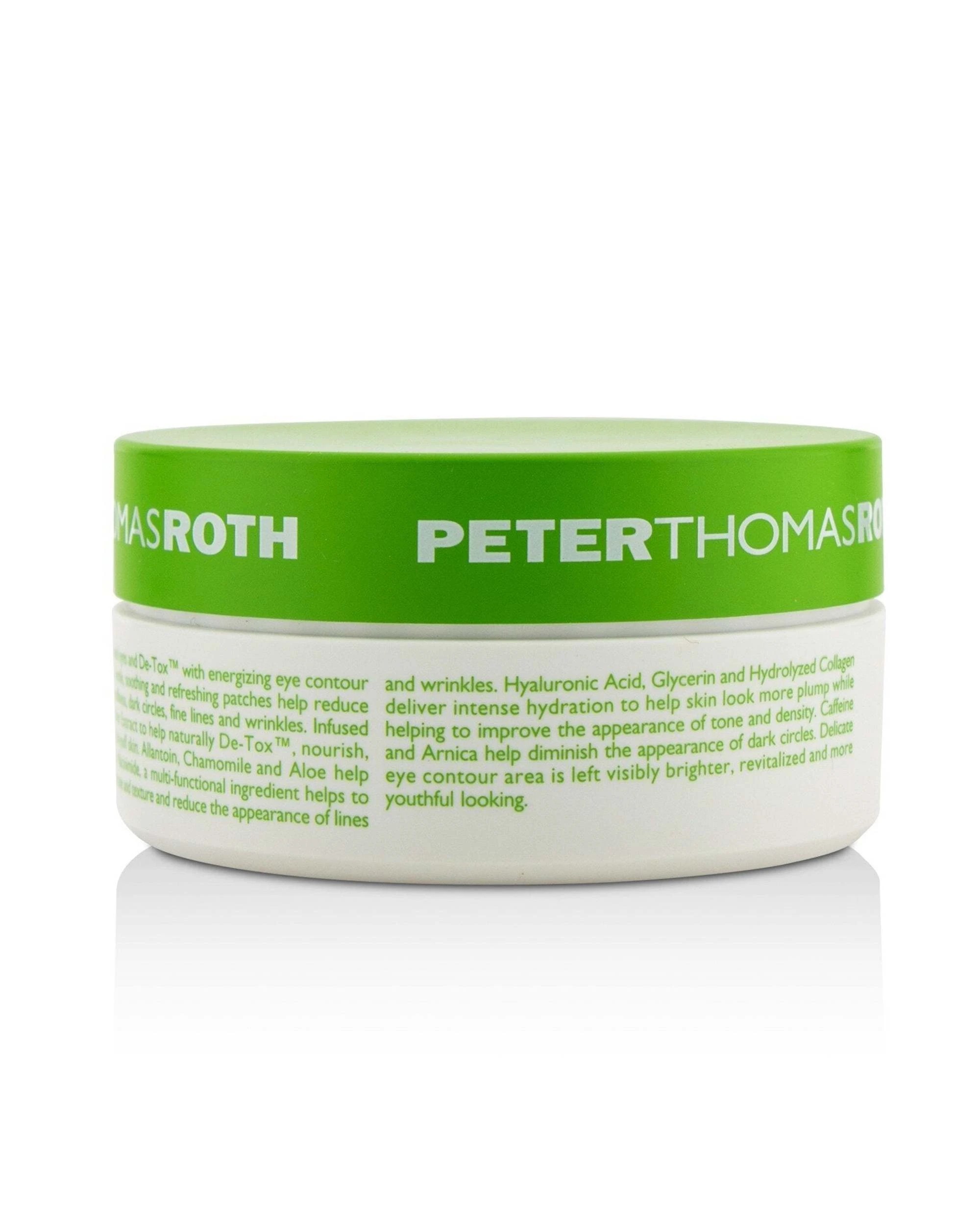 3 Peter Thomas Roth Cucumber De-Tox Hydra-Gel Eye Patches 30pairs, 3 of 3