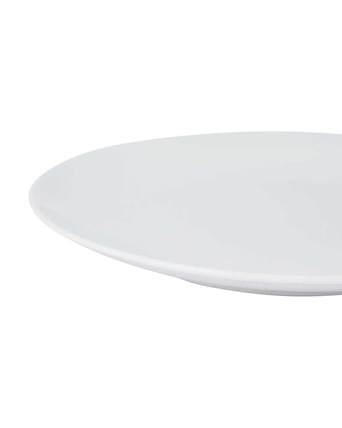4 10 Piece White Dinner Plates, 4 of 5