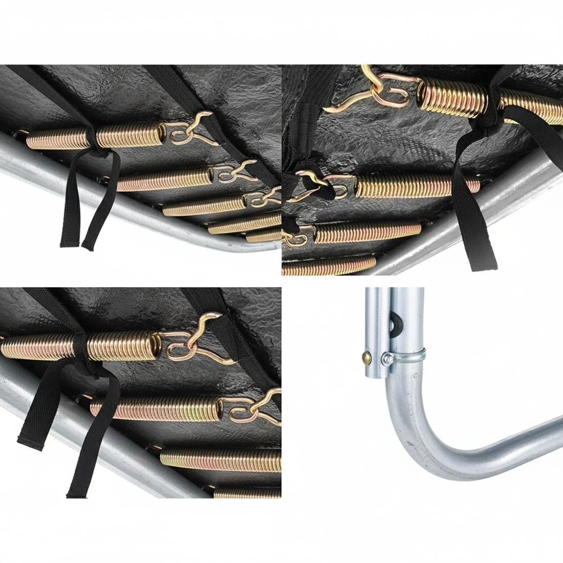 5 Everfit 12FT Trampoline for Kids w/ Ladder Enclosure Safety Net Rebounder - Orange, 5 of 7