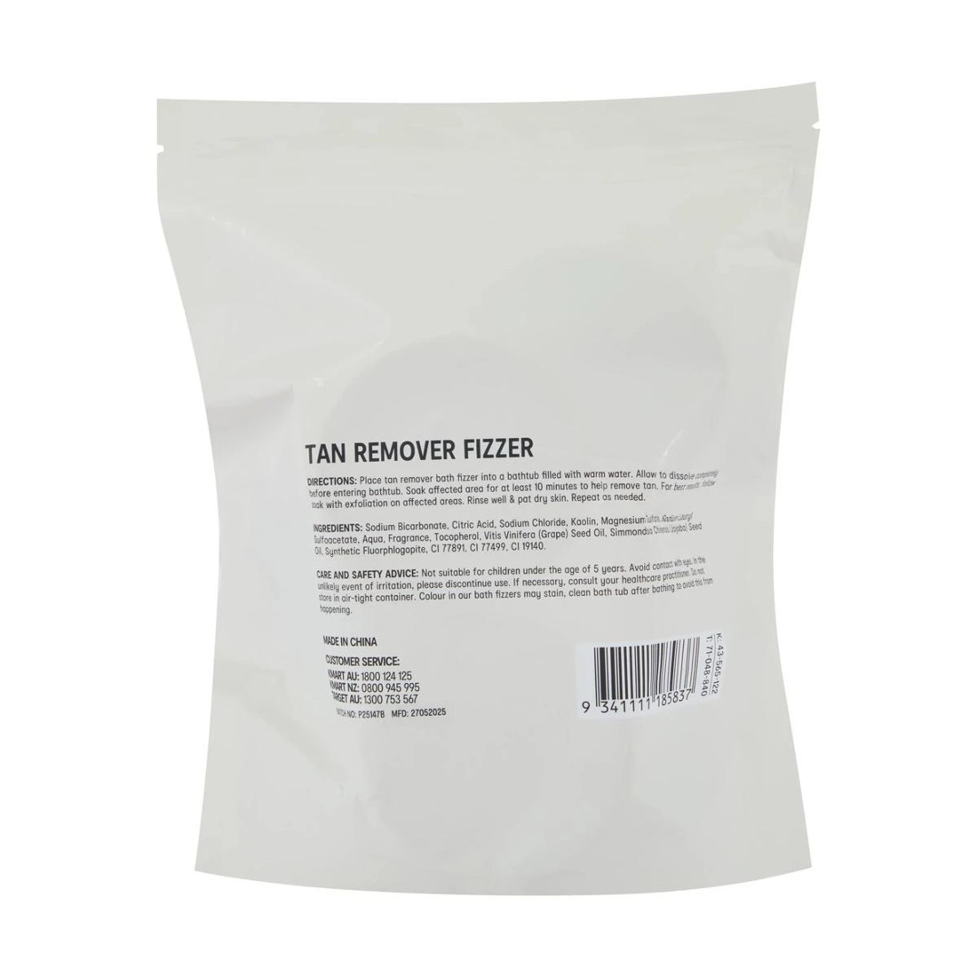 4 OXX Bodycare Glow Getter Tan Remover Bath Fizzer, 4 of 4