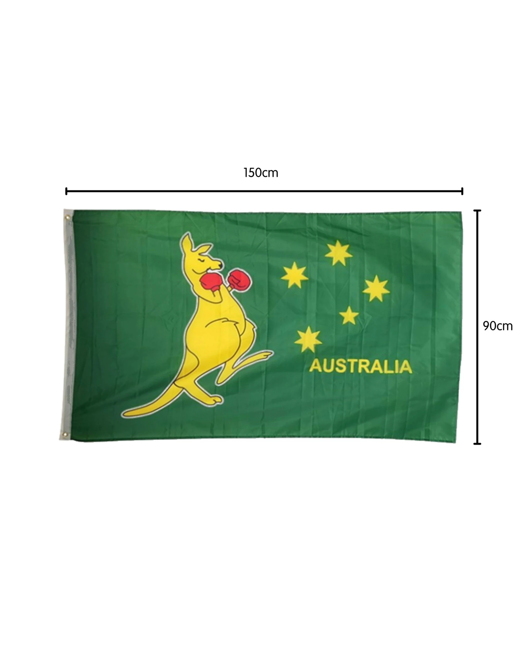 2 Party Planet Boxing Roo Flag 150cm x 90cm, 2 of 3