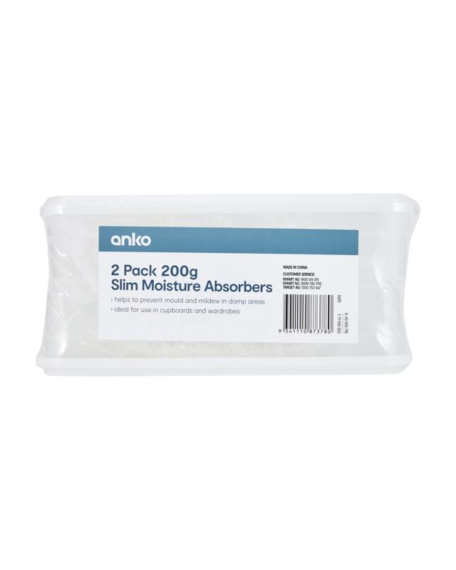 2 Pack 200g Slim Moisture Absor