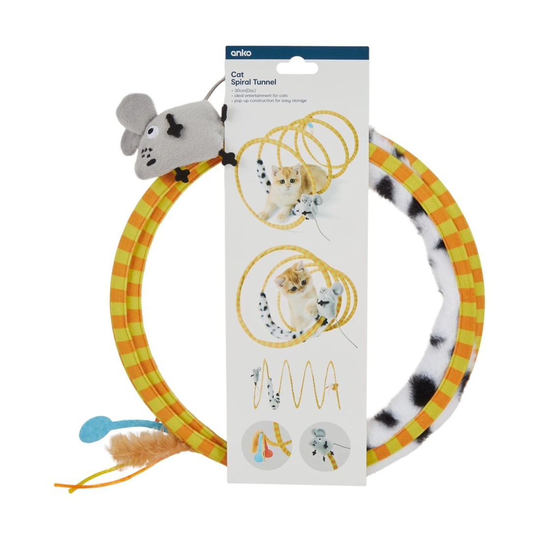 10 Cat Toy Spiral Tunnel, 10 of 10