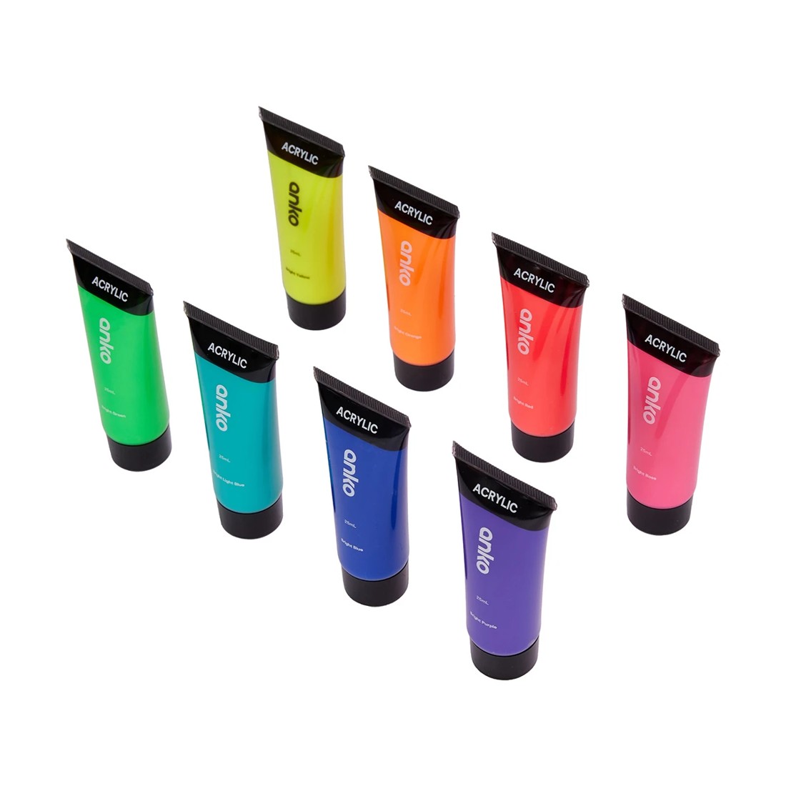 3 8 Pack Acrylic Paint - Bright, 3 of 8