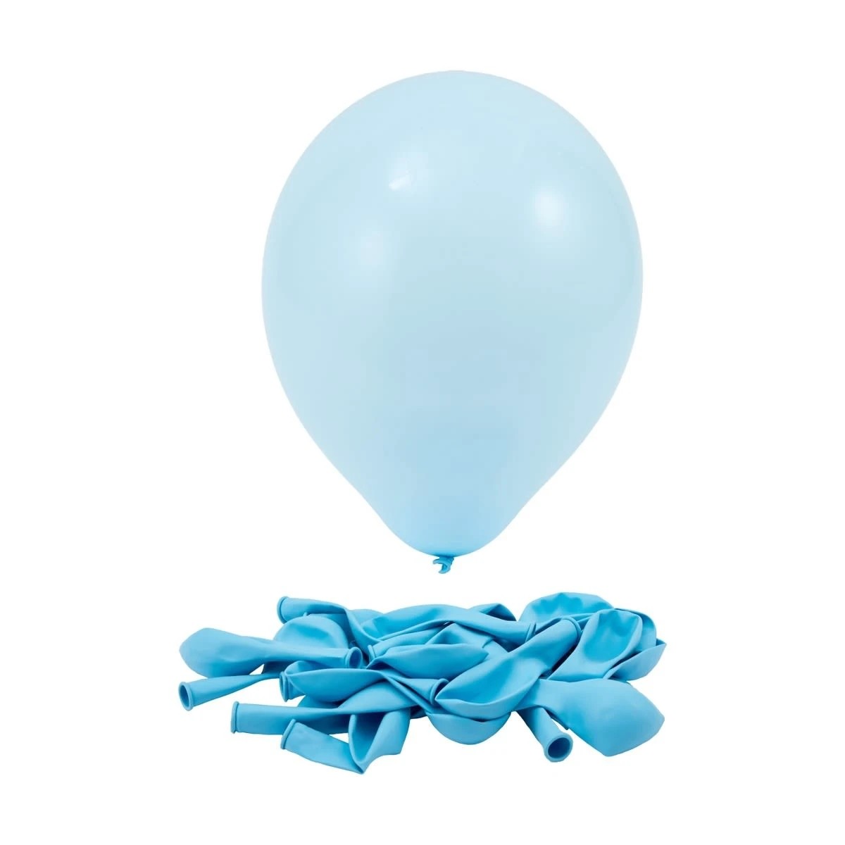 1 25 Piece Balloons - Pastel Blue, 1 of 3
