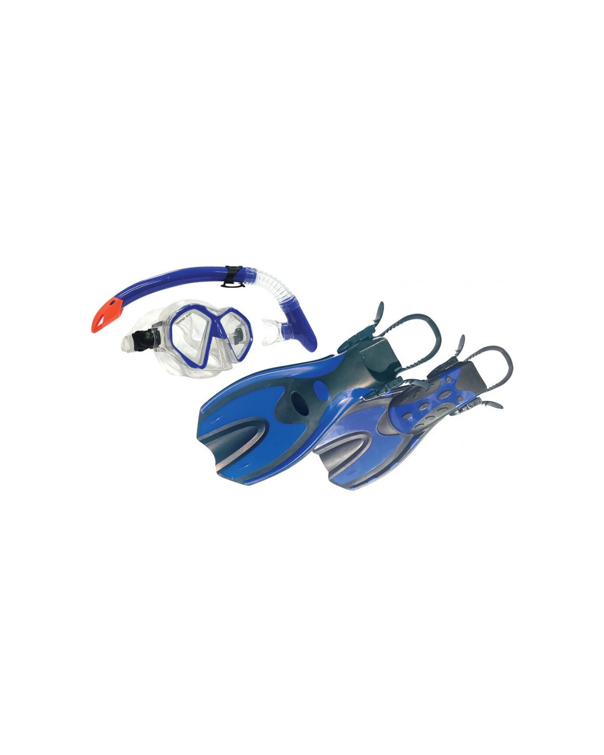1 Land & Sea Sports Australia Porpoise Complete Snorkelling Set L/XL Adult - Blue, 1 of 1